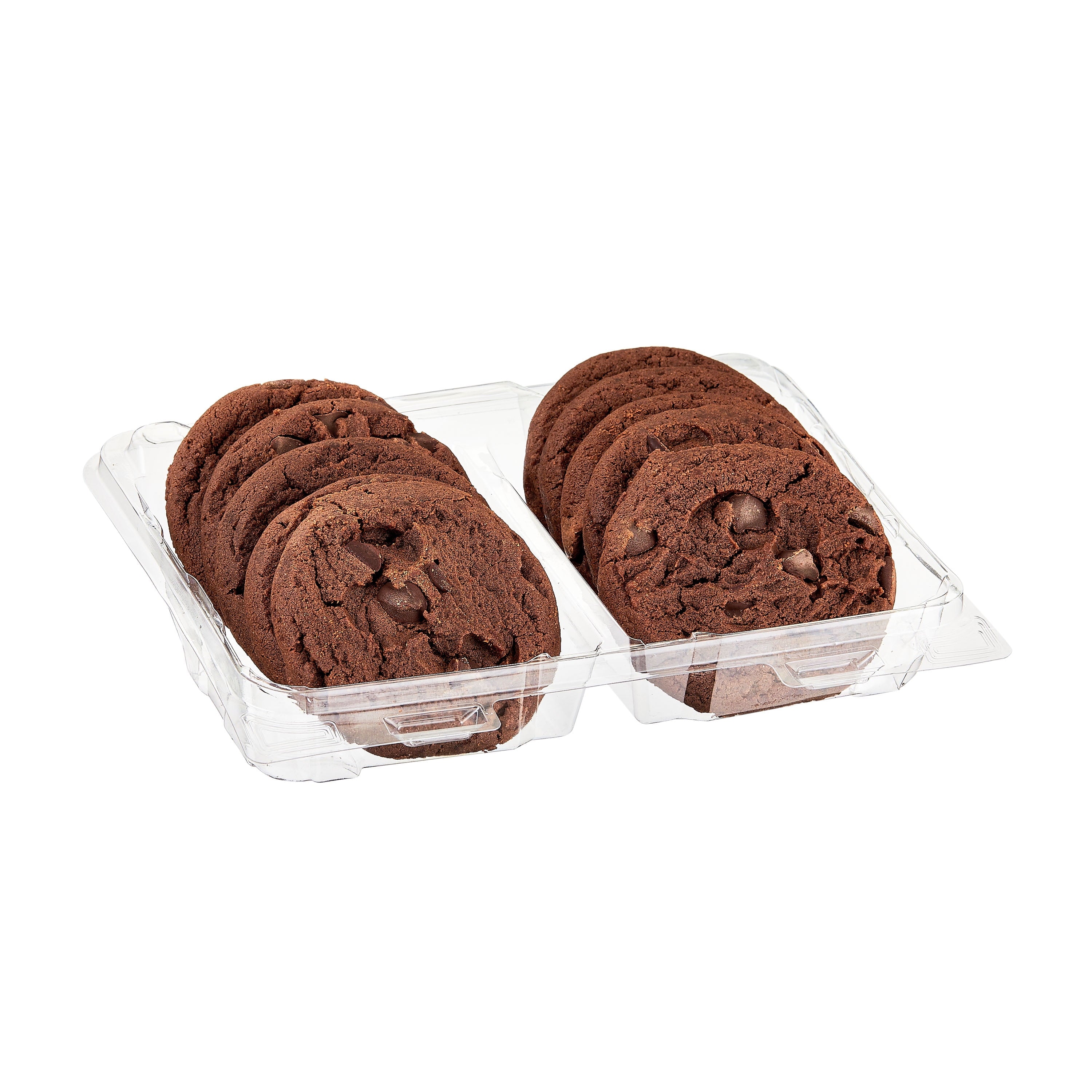 Double Chocolate Bakery Cookies 14 Oz 10 Count Freshness Guaranteed