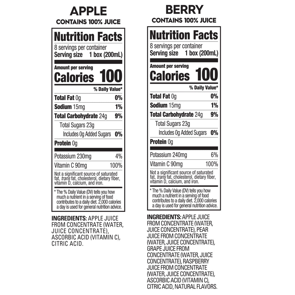 Juicy Juice 100% Juice Variety Pack Juice Boxes 32 Count 6.75 fl oz