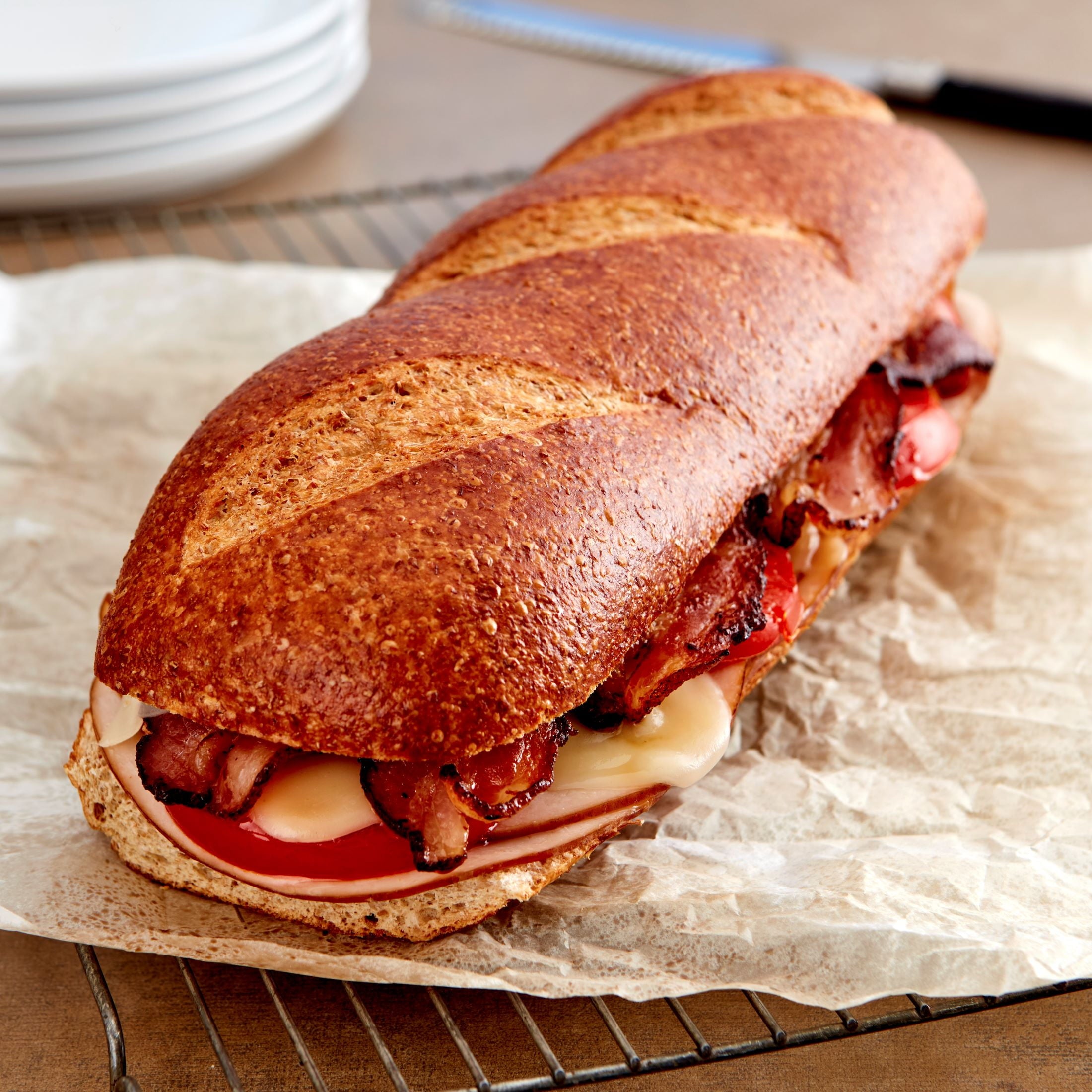 Wheat French Bread Loaf 13 Oz 1 Count Freshness Guaranteed