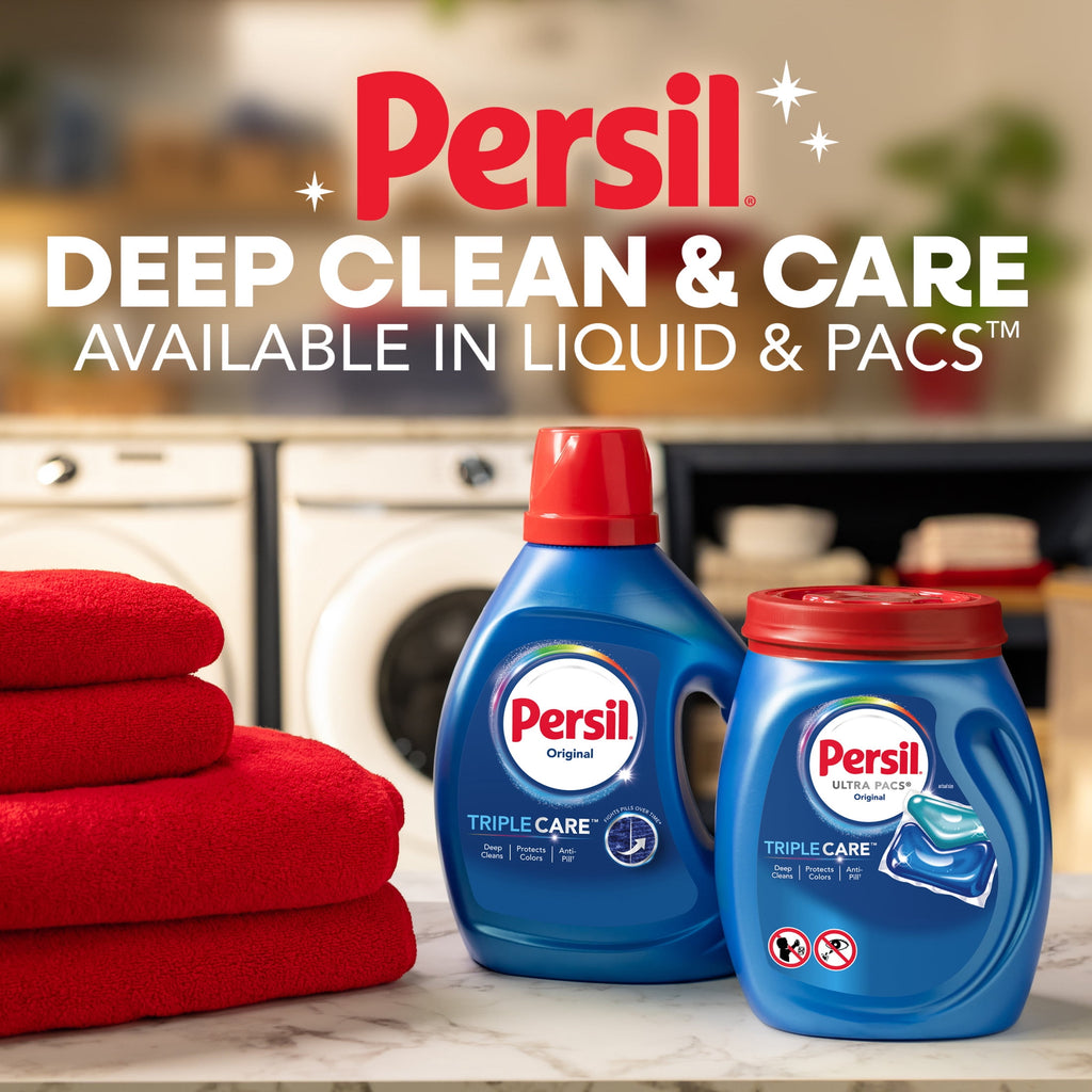 Persil Deep Clean Liquid Laundry Detergent Original Scent 34 fl oz 25 Loads