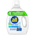 all Free Clear Liquid Laundry Detergent, 73 oz, 58 Loads
