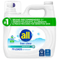all Free Clear Odor Relief Liquid Laundry Detergent 118 fl oz 79 Loads