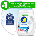 all Free Clear Mighty Pacs Laundry Detergent 60 Count