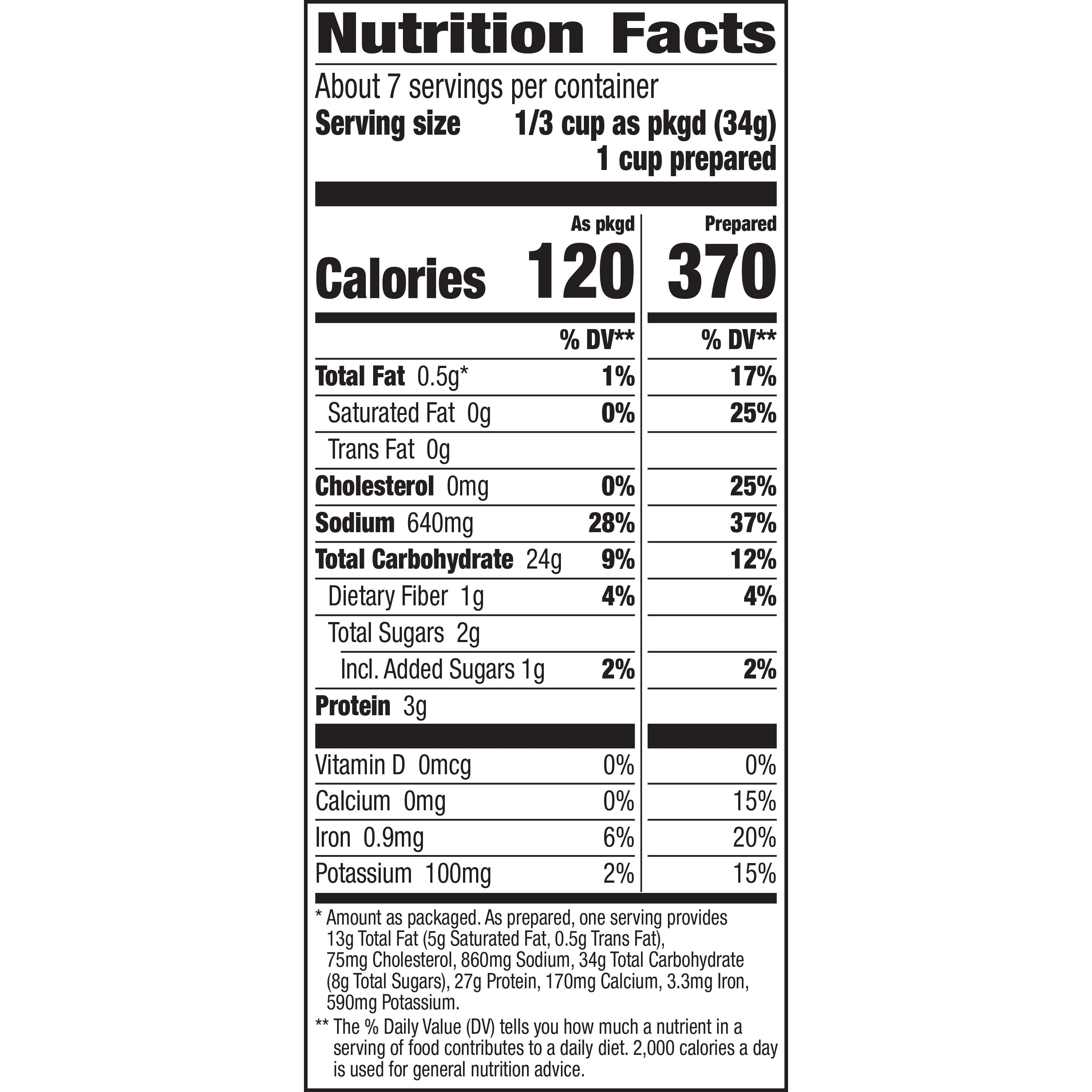 Hamburger Helper Double Cheeseburger Macaroni Value Size Box 9.6 Oz