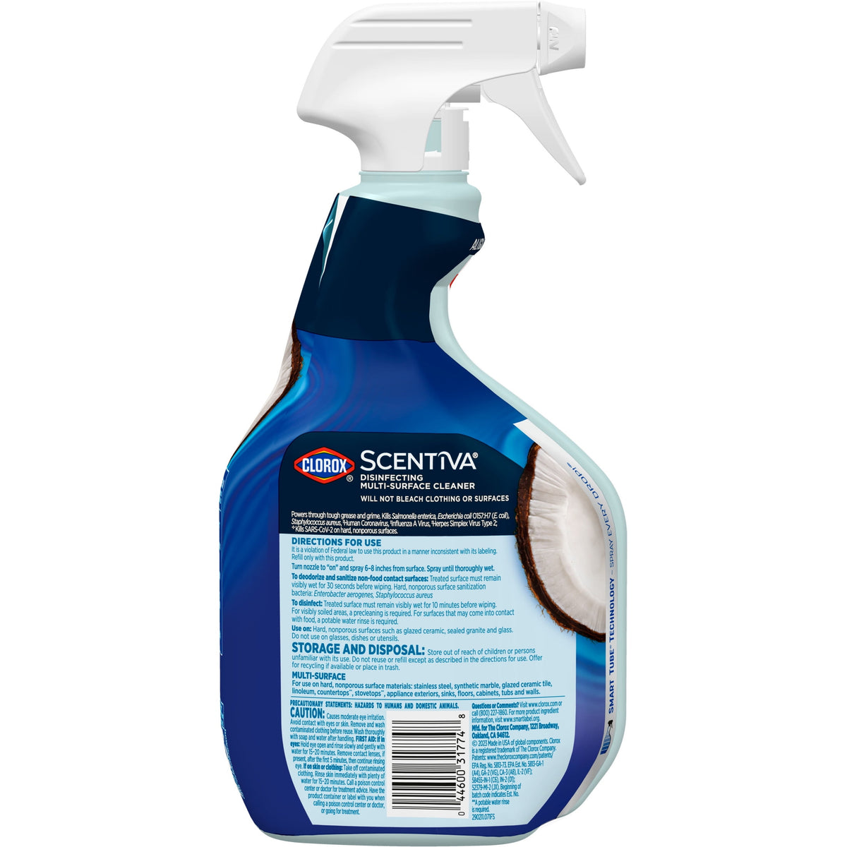 Clorox Scentiva Coconut & Waterlily Multi-Surface Cleaner Spray 32 fl oz