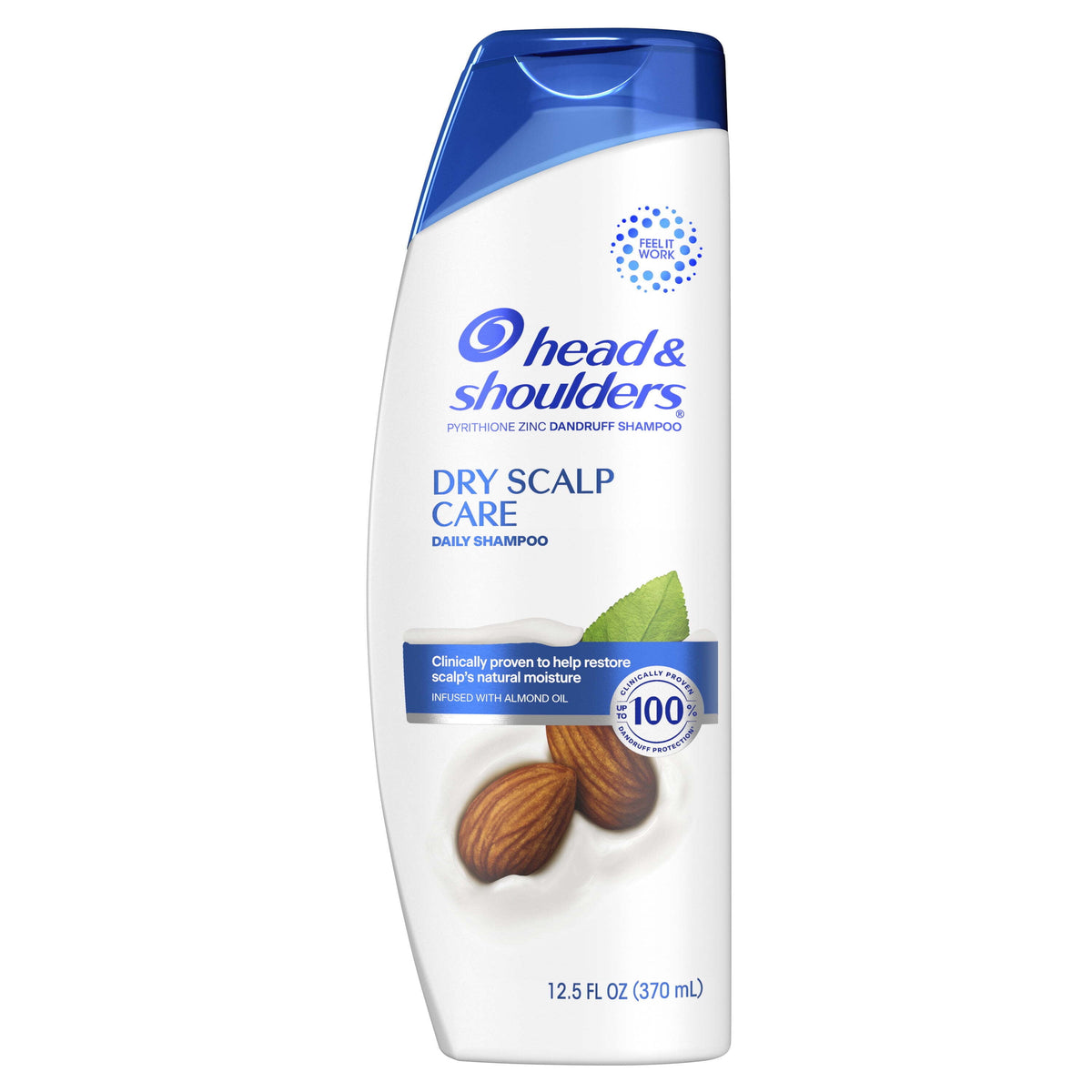 Head & Shoulders Dry Scalp Care Dandruff Shampoo Infused with Almond Oil 12.5 fl oz