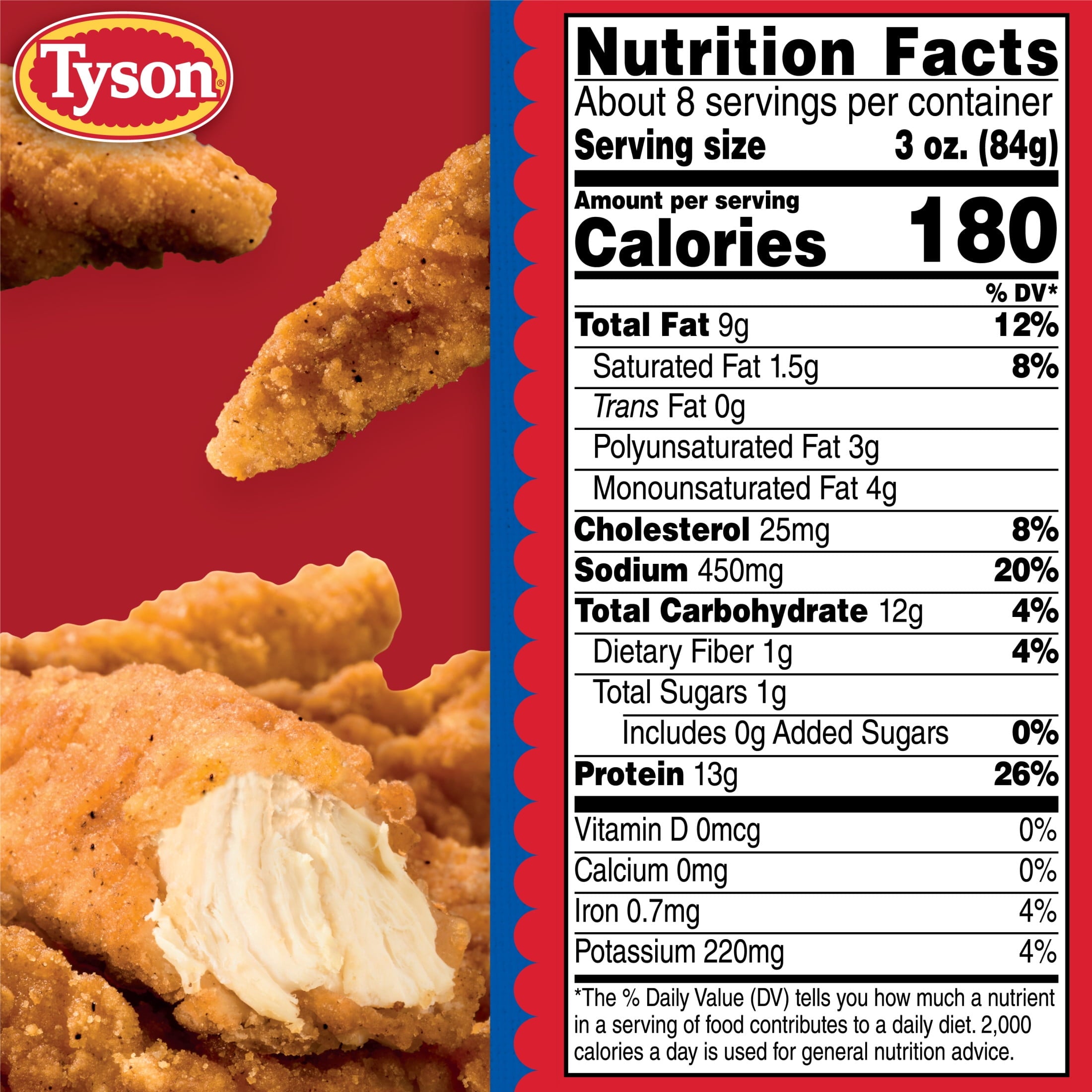 Tyson Southern Style Chicken Breast Tenderloins Frozen 25 Oz
