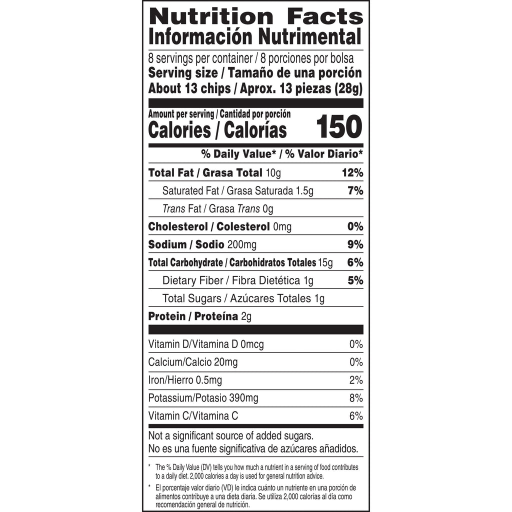 Queso Cheese Flavored Potato Chips 8 Oz Ruffles