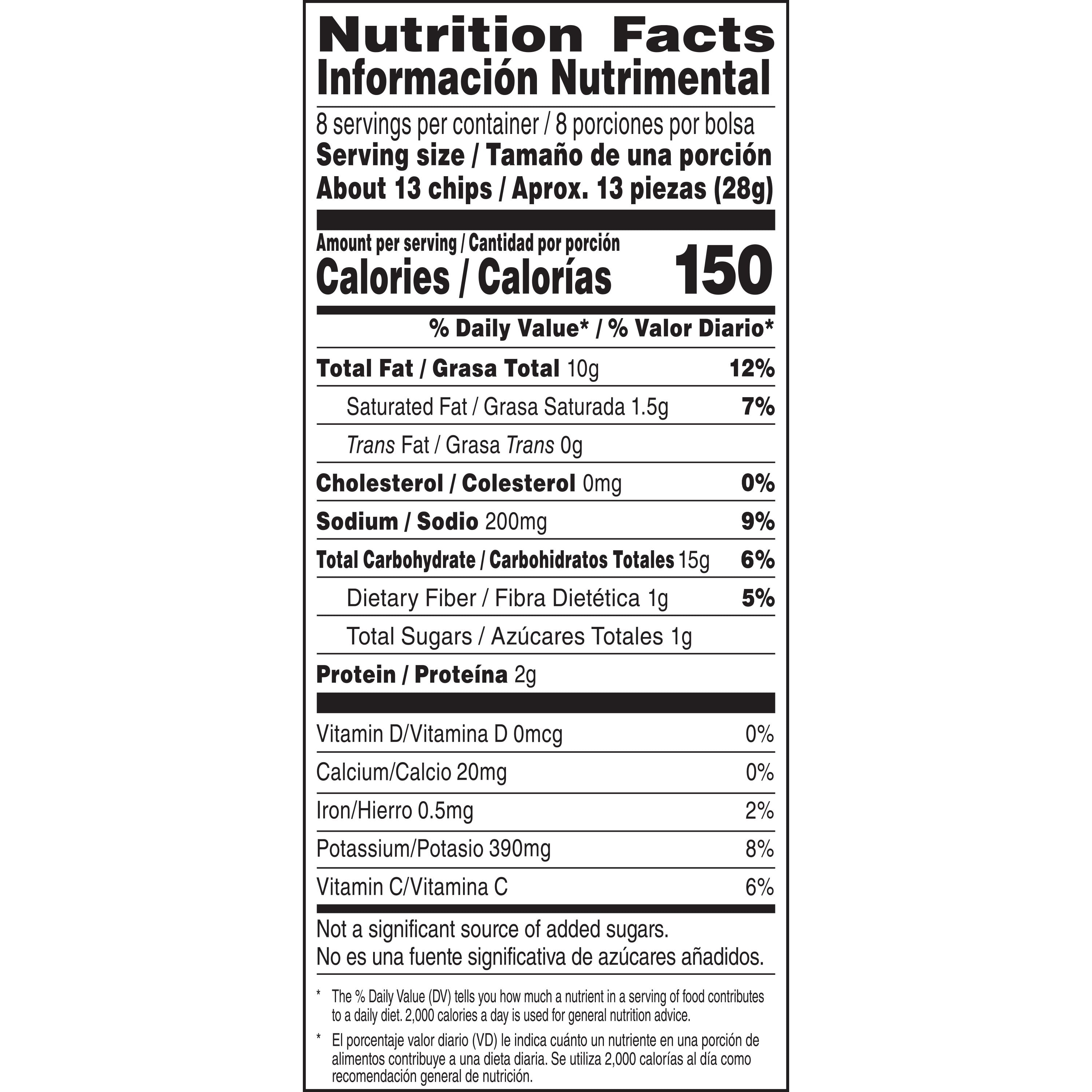 Queso Cheese Flavored Potato Chips 8 Oz Ruffles