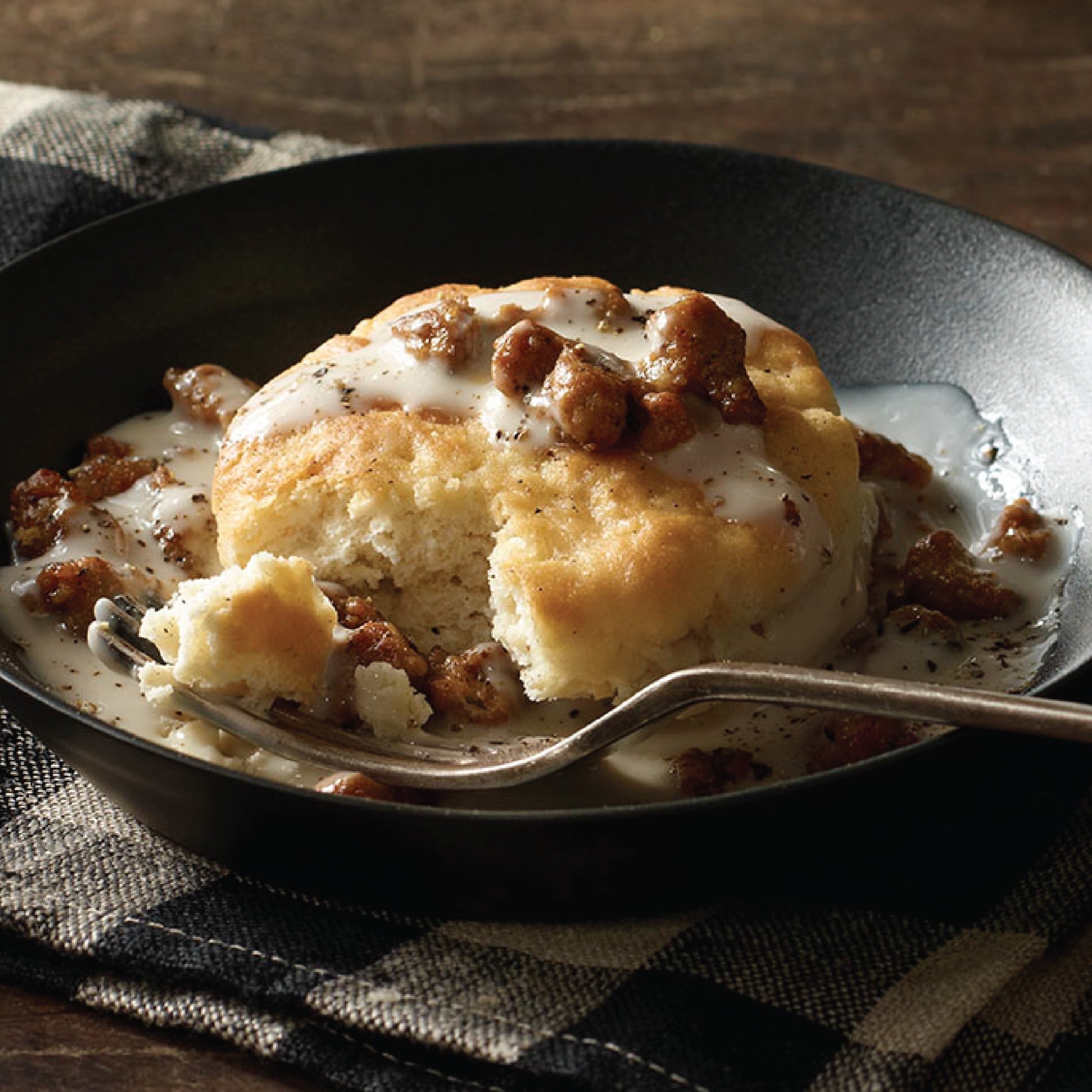 Jimmy Dean Biscuit & Sausage Gravy Breakfast Bowl Frozen 9 Oz