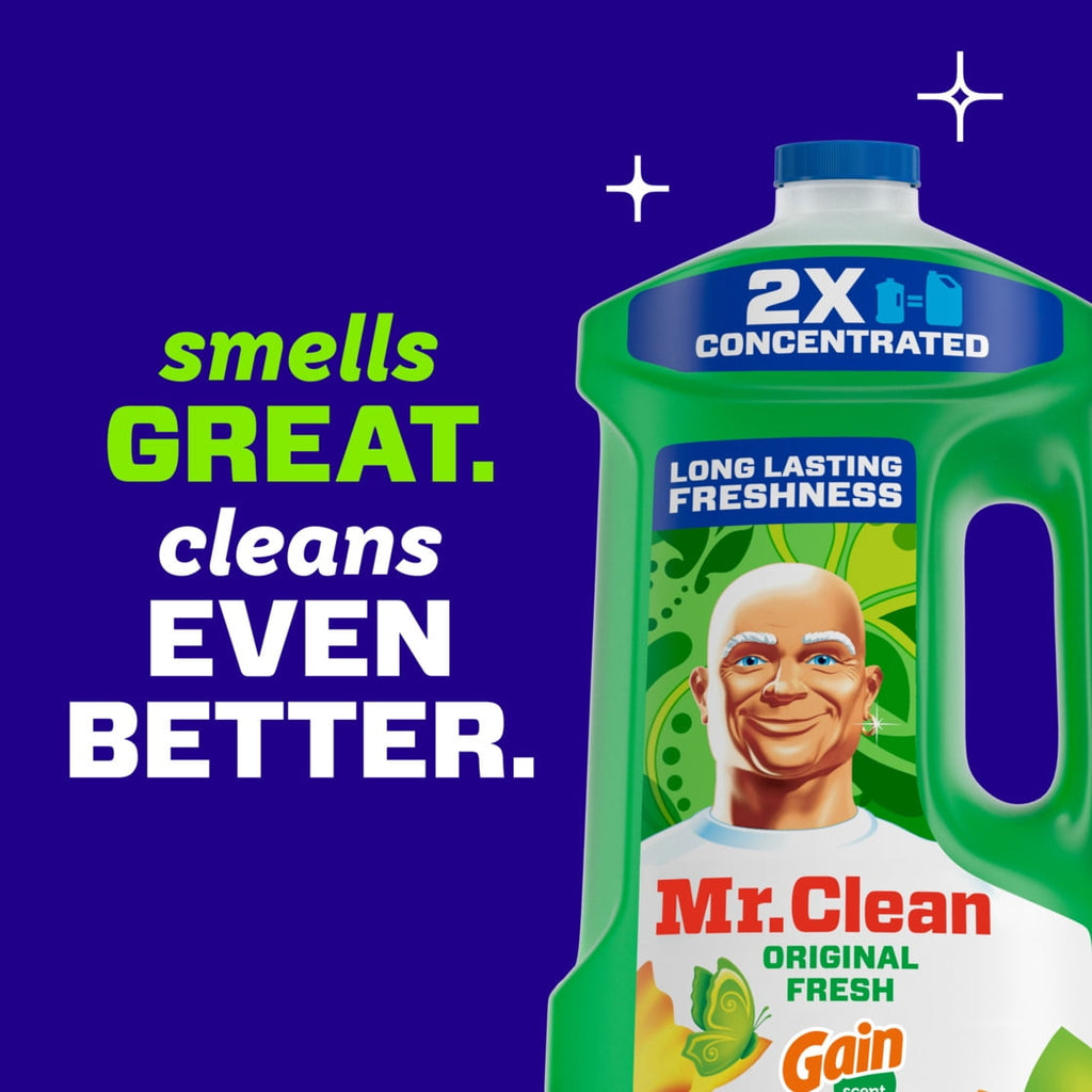 Mr. Clean 2X Concentrated All Purpose Cleaner Gain Scent 64 fl oz