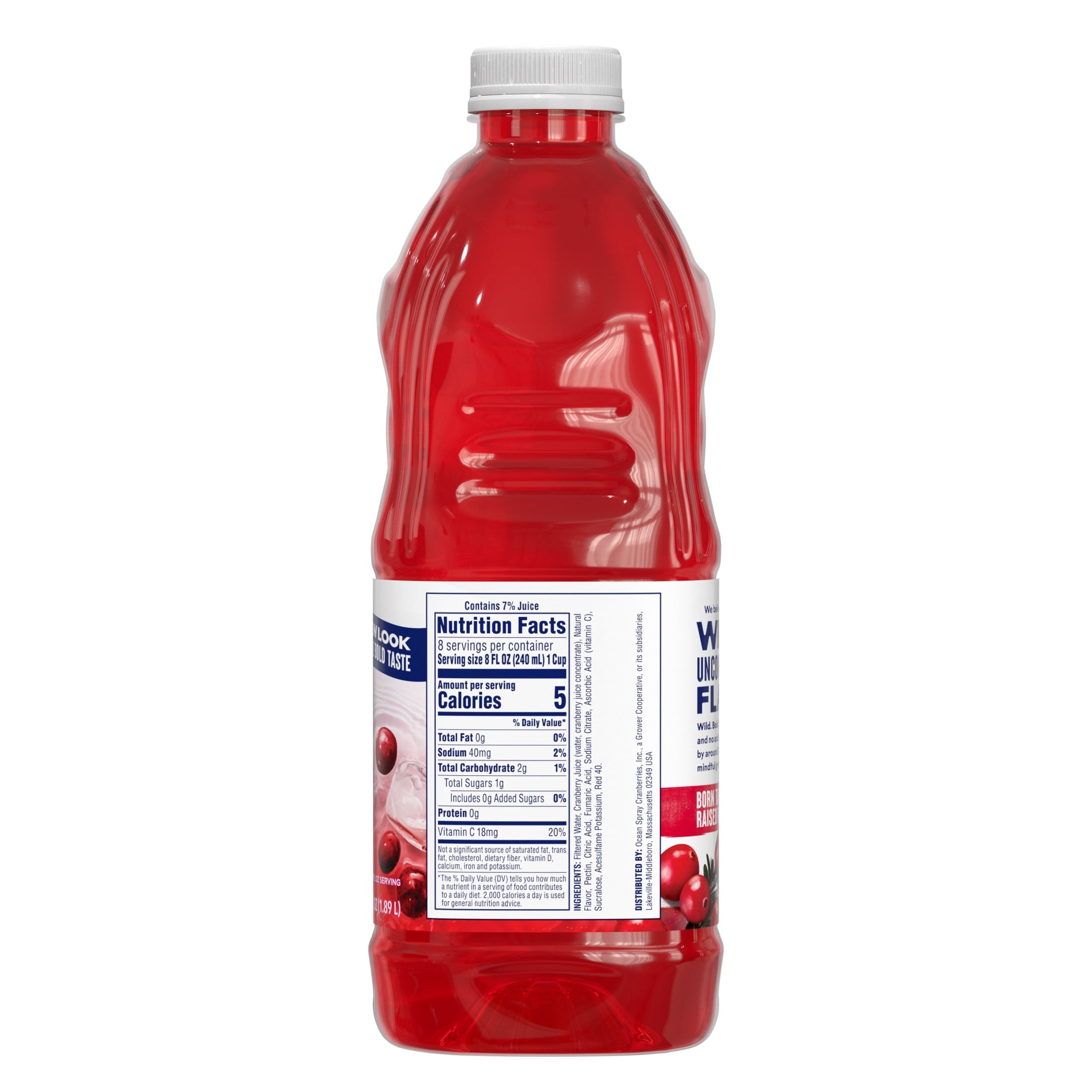 Ocean Spray Diet Cranberry Juice Drink 64 fl oz Bottle