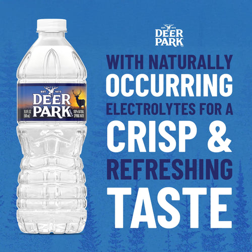 Deer Park Spring Water 16.9 fl oz Plastic Bottles 35 Pack