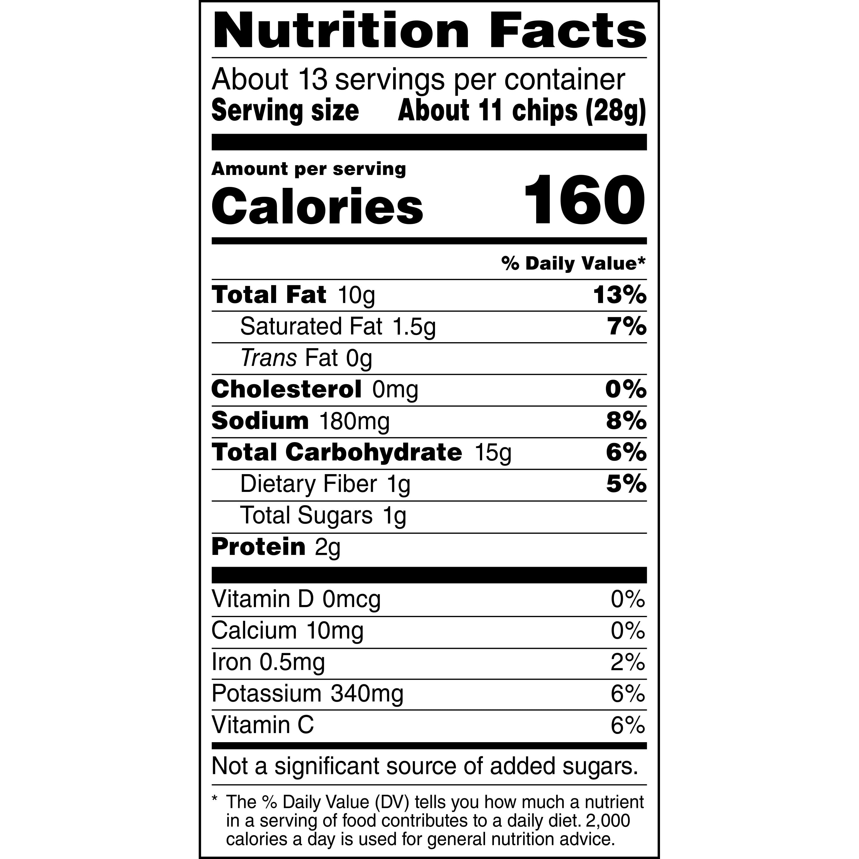 Cheddar & Sour Cream Potato Chips Party Size 12.5 Oz 1 Count Ruffles