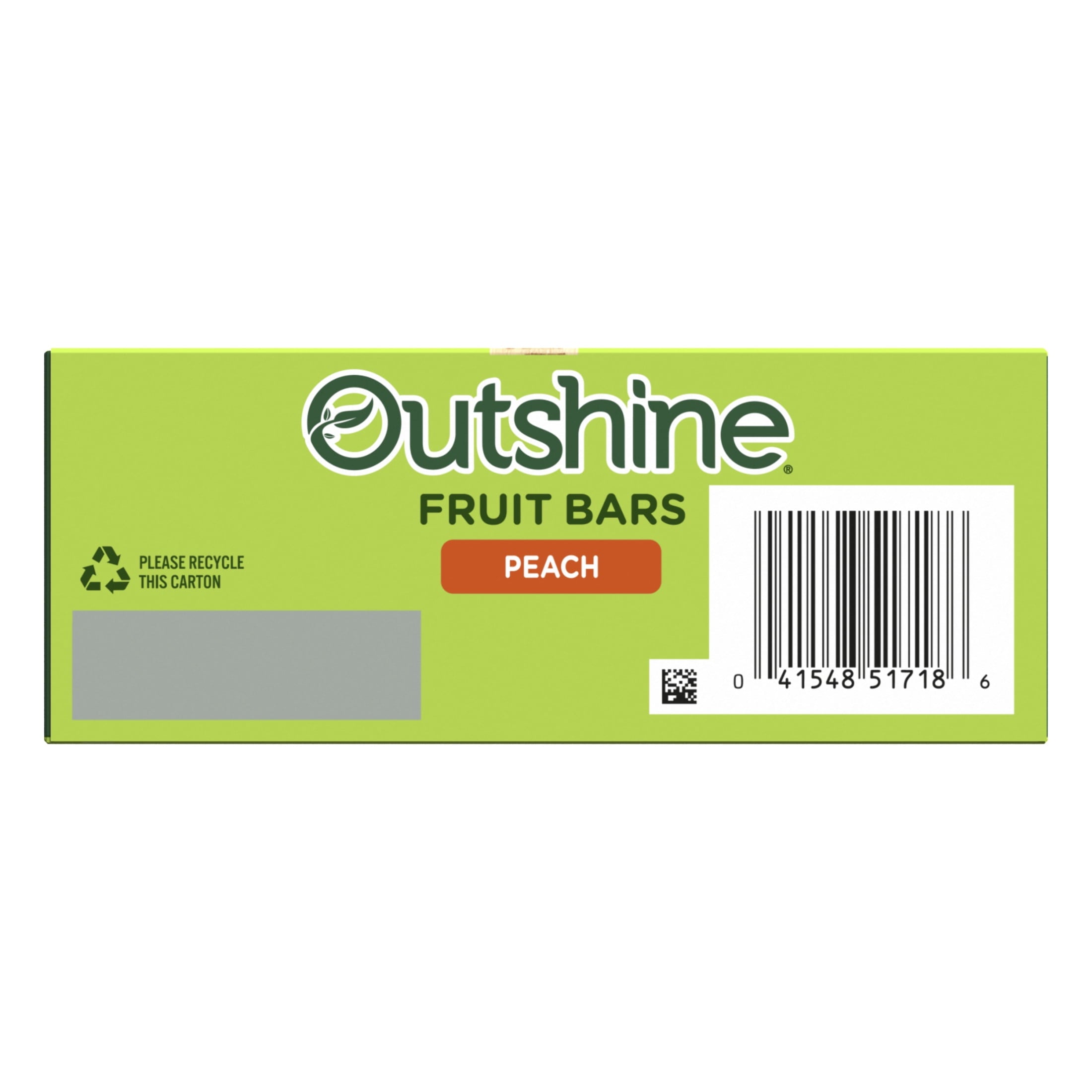 Outshine Peach Frozen Fruit Bars 6 Count 15 Fl Oz