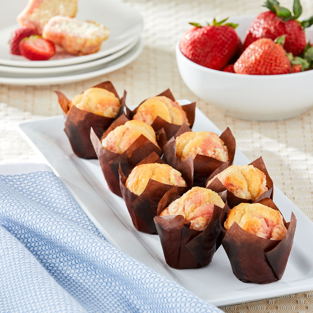 Strawberry and Creme Mini Muffins 9 Count 0.87 Lb Marketside