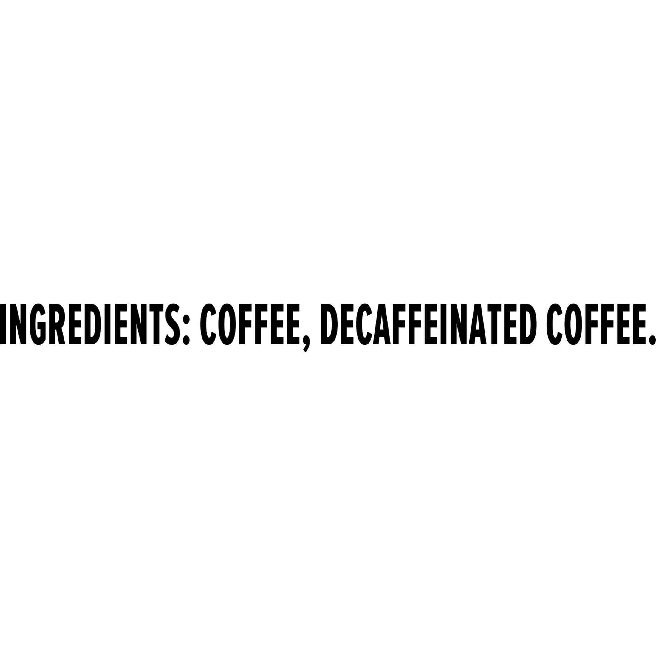 Folgers Half Caff Naturally Caffeinated Medium Roast Ground Coffee 22.6 oz Canister