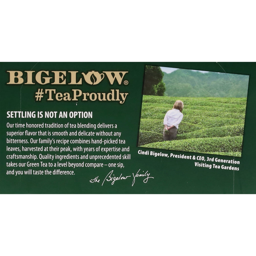 Bigelow Tea Green Tea with Elderberry Plus Vitamin C Bags 18 Count