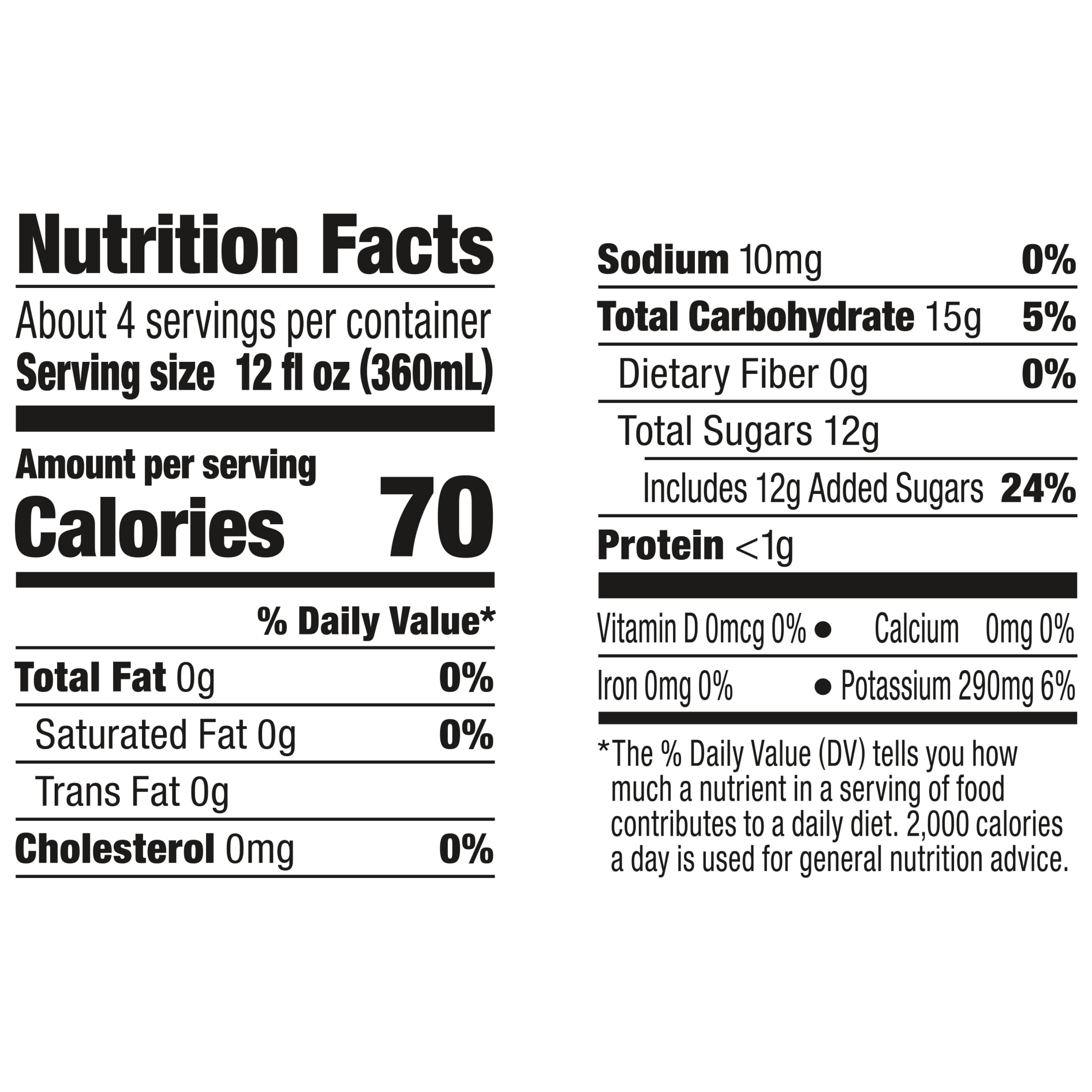 SToK Not Too Sweet Naturally Caffeinated Medium Roast Black Cold Brew Coffee 48 fl oz Bottle