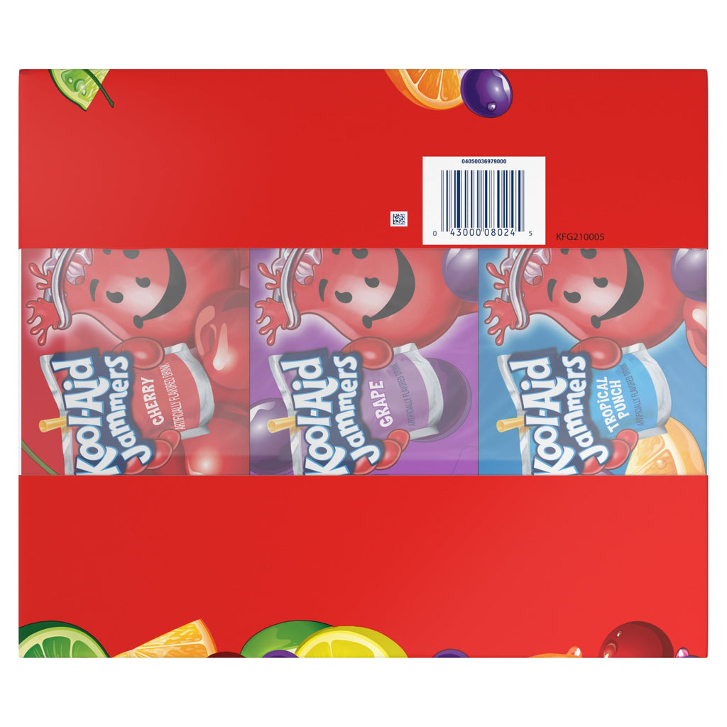 Kool-Aid Jammers Variety Pack Kids Drinks 30 Count 6 fl oz Pouches