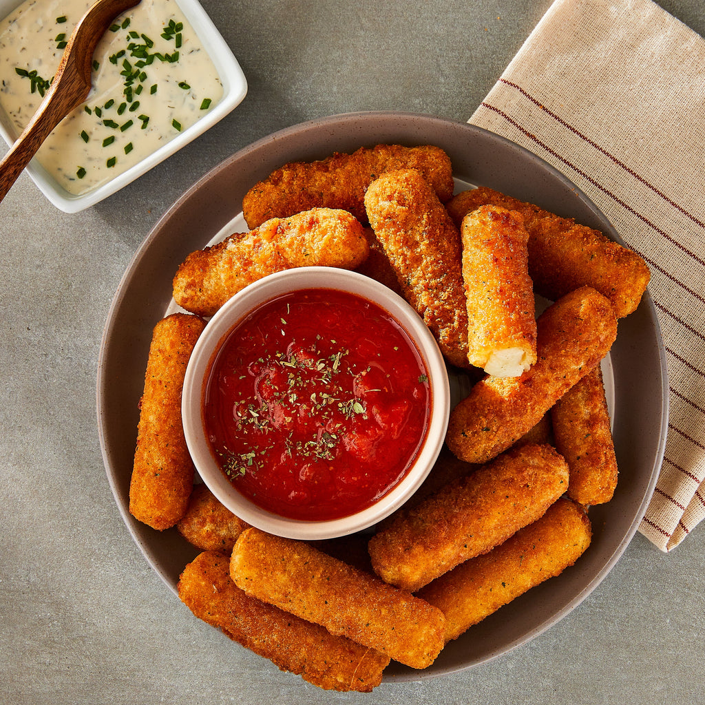 Great Value Mozzarella Cheese Sticks 17.4 Oz Frozen Appetizer
