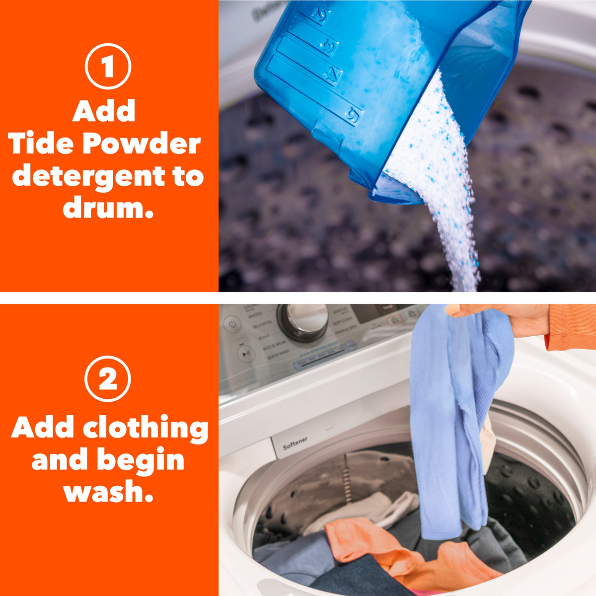 Tide Powder Laundry Detergent Original Scent 50 oz 44 Loads