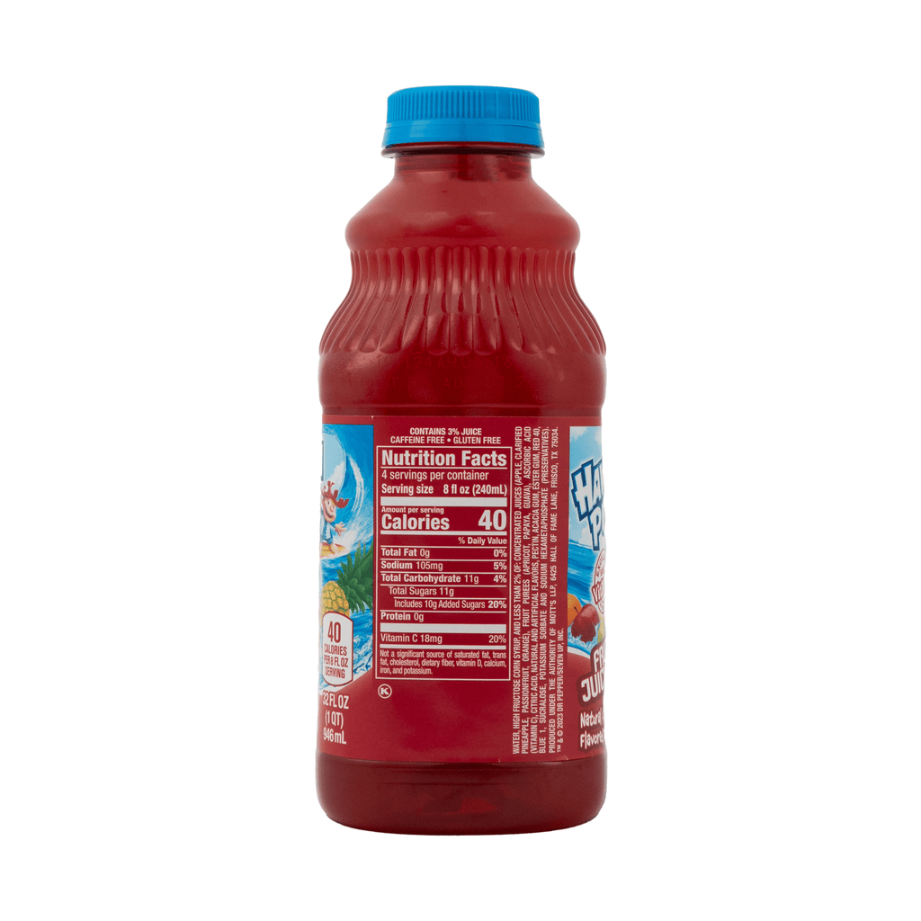 Hawaiian Punch Fruit Juicy Red Juice 32 fl oz Bottle