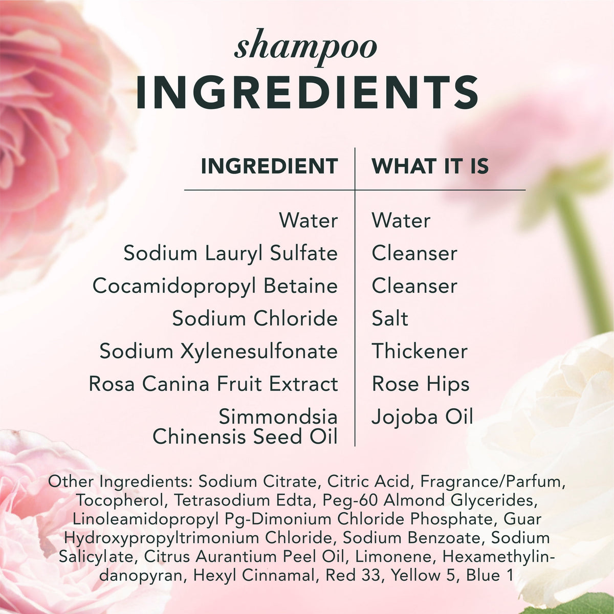 Herbal Essences Smooth Collection Rose Hips Shampoo & Conditioner Set 13.5 fl oz Each