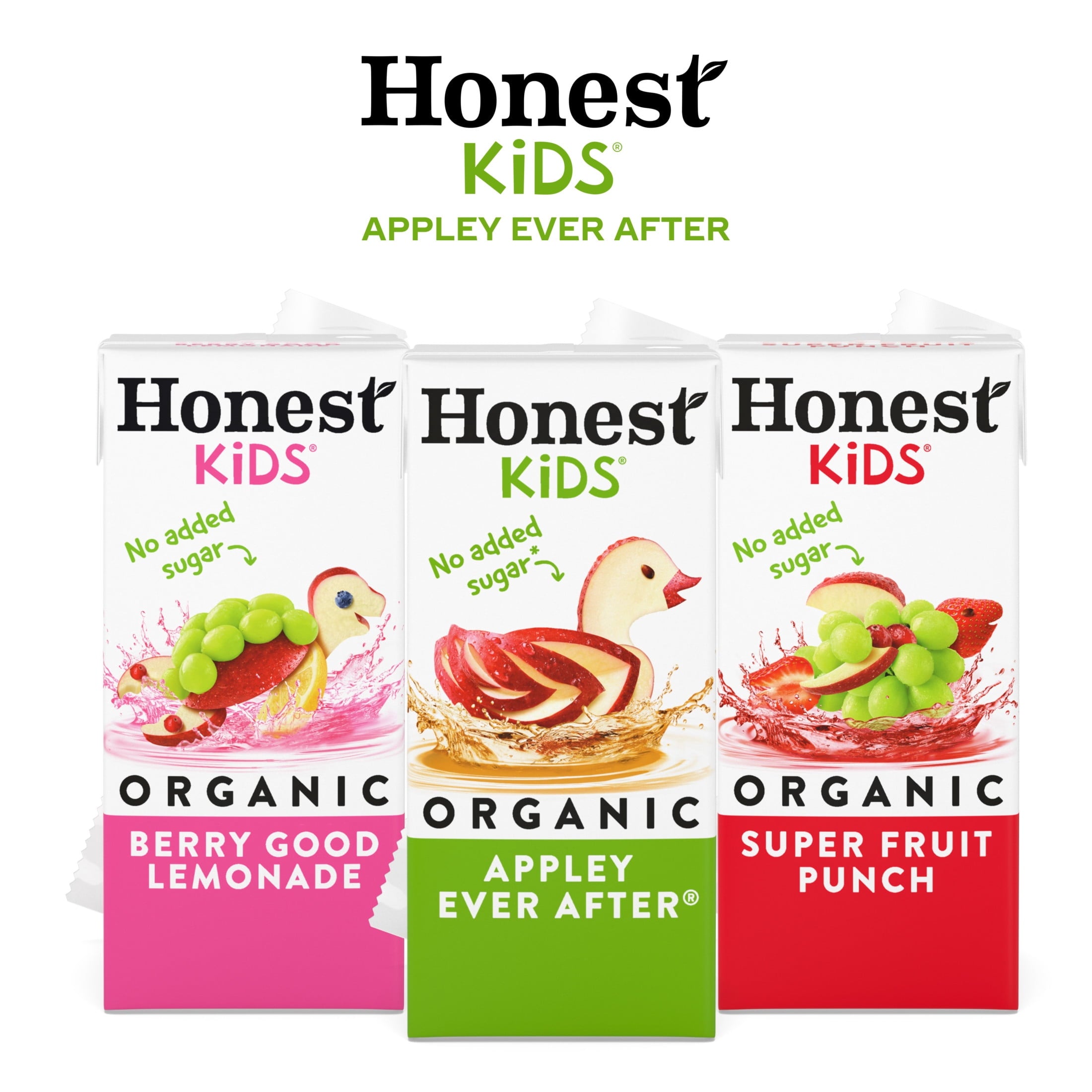 Honest Kids Appley Ever After Organic Juice Drink Cartons 6 fl oz 20 Pack