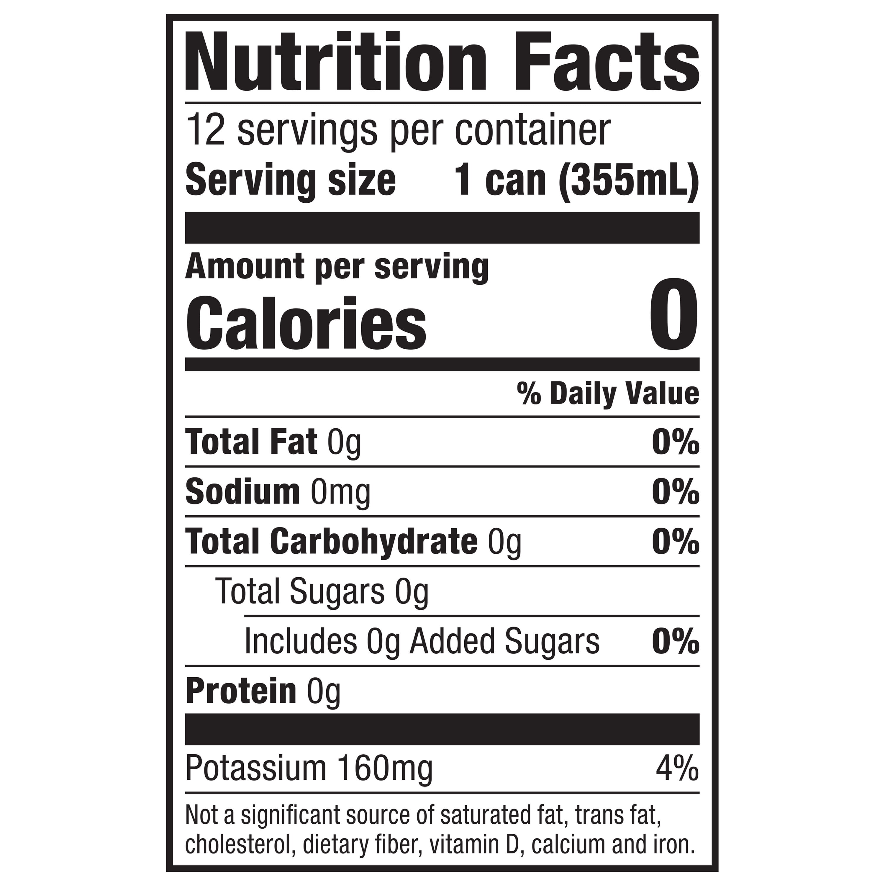 Clear American Golden Peach Sparkling Water 12 fl oz Cans 12 Pack