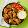 Bettergoods Restaurant Style Chicken Wings with Lemon Pepper Dry Rub Frozen 22 Oz