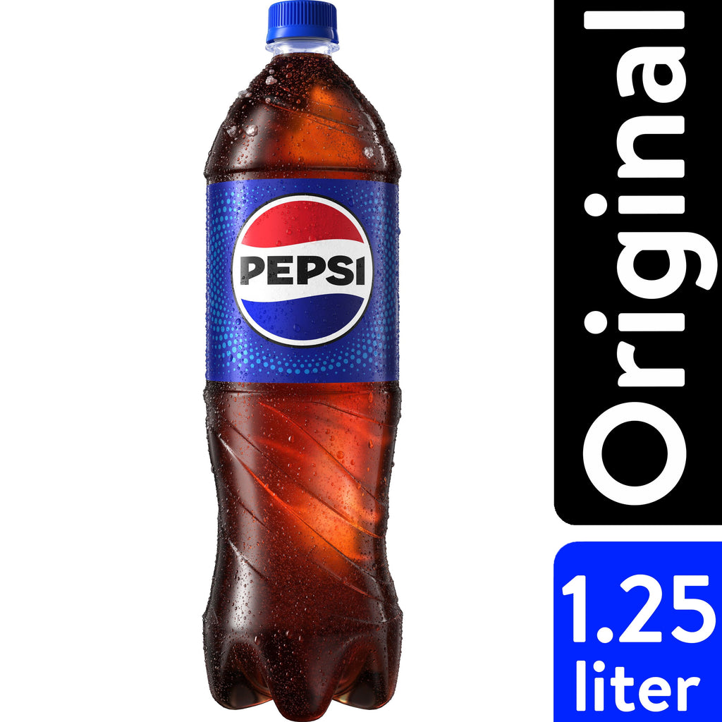 Pepsi Cola Soda Pop 1.25 Liter Bottle