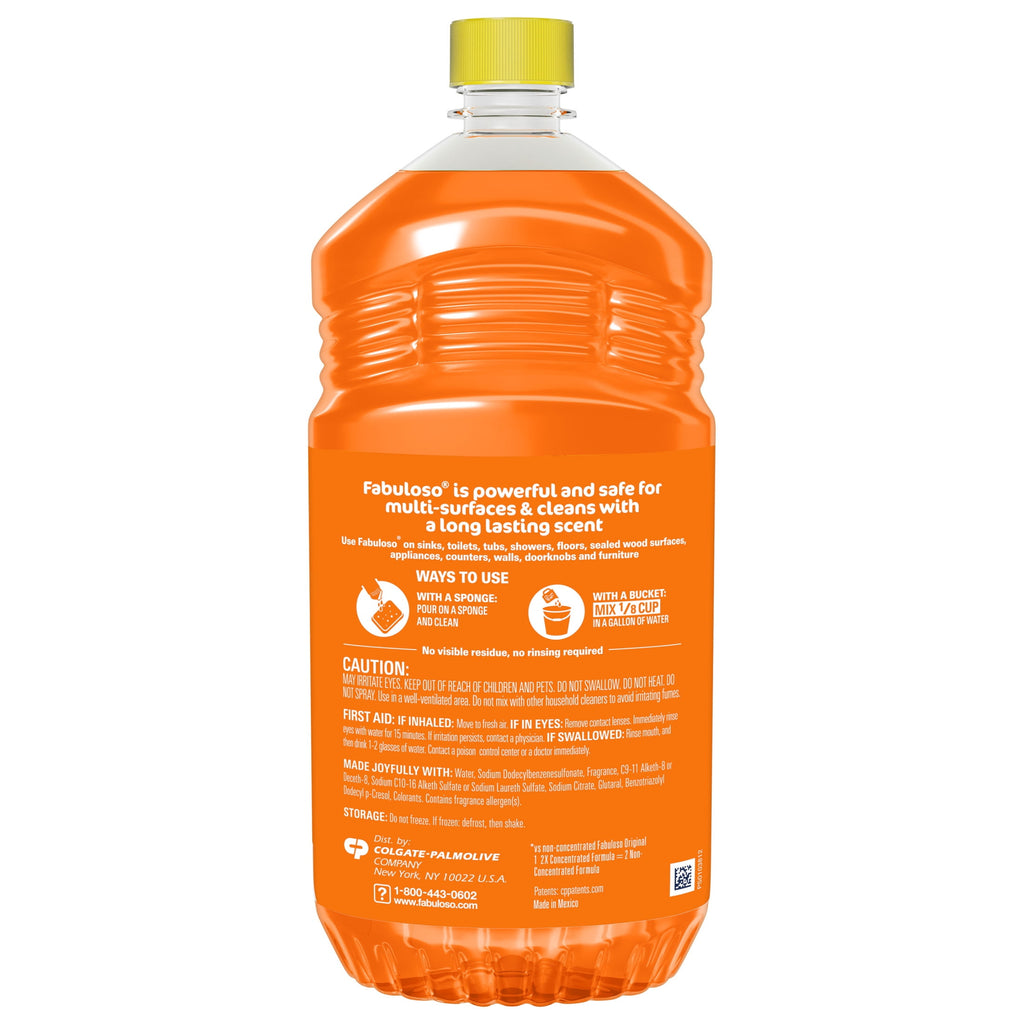 Fabuloso 2X Multi-Purpose Cleaner Tangerine Scent 56 fl oz