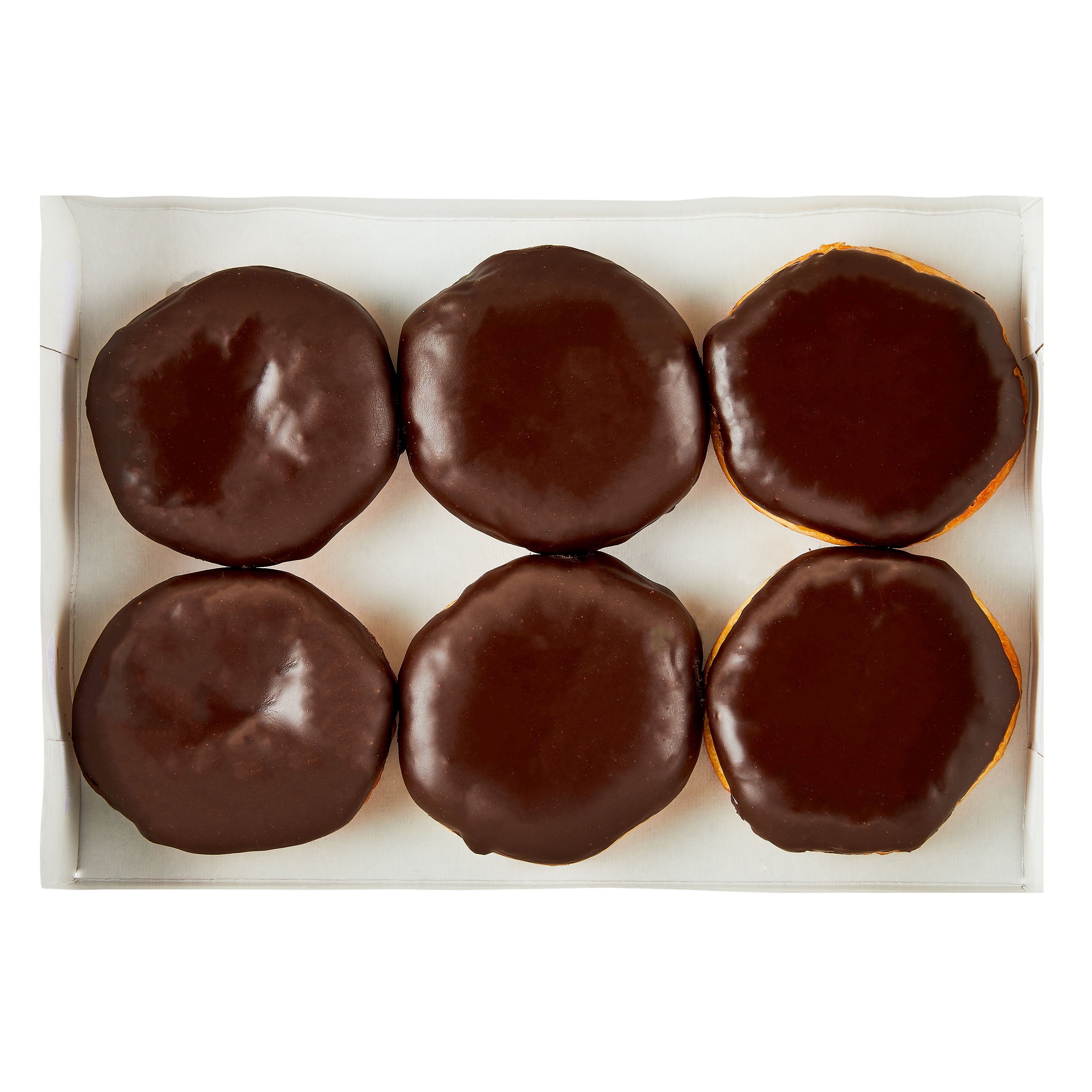 Bavarian Filled Bismark Donuts 16 Oz 6 Count Freshness Guaranteed