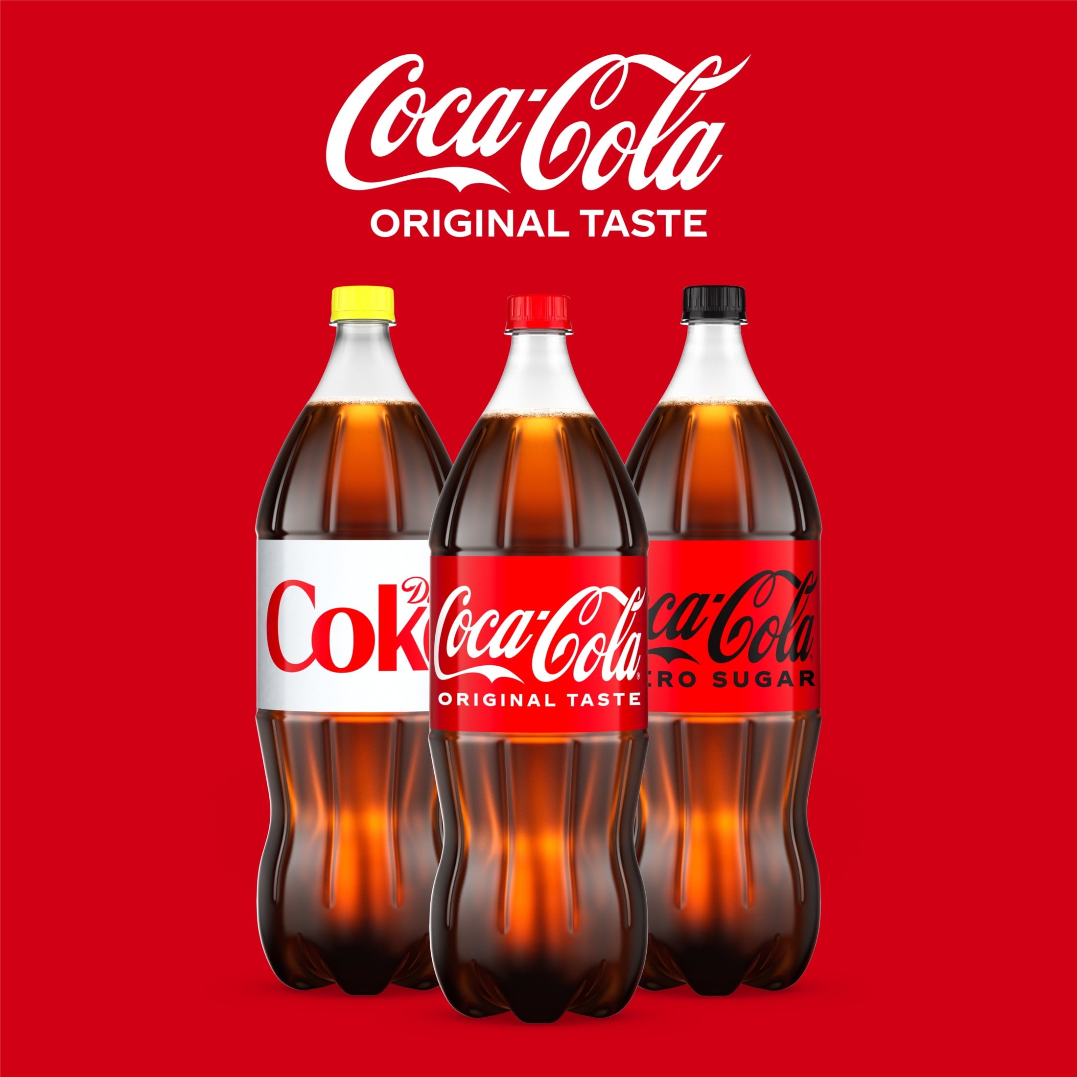 Soda Pop Bottle 2 Liters Coca-Cola