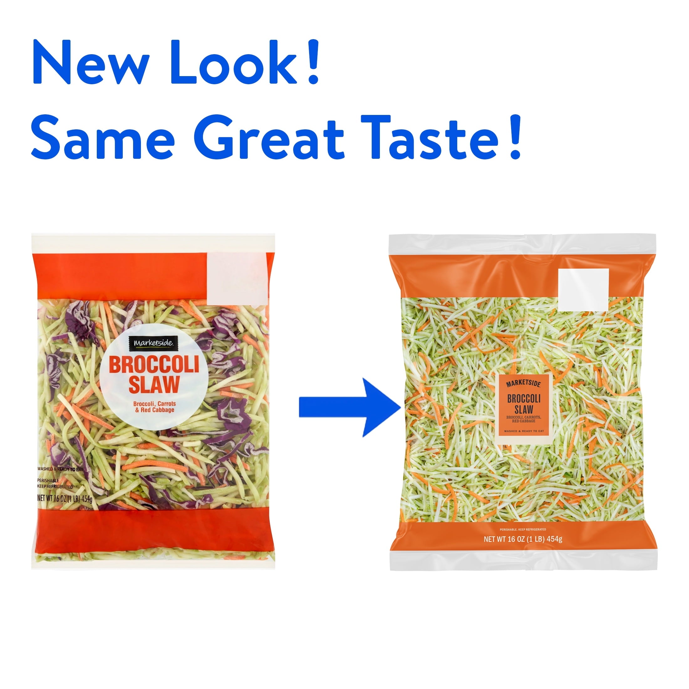 Fresh Marketside Broccoli Slaw 16 Oz Bag