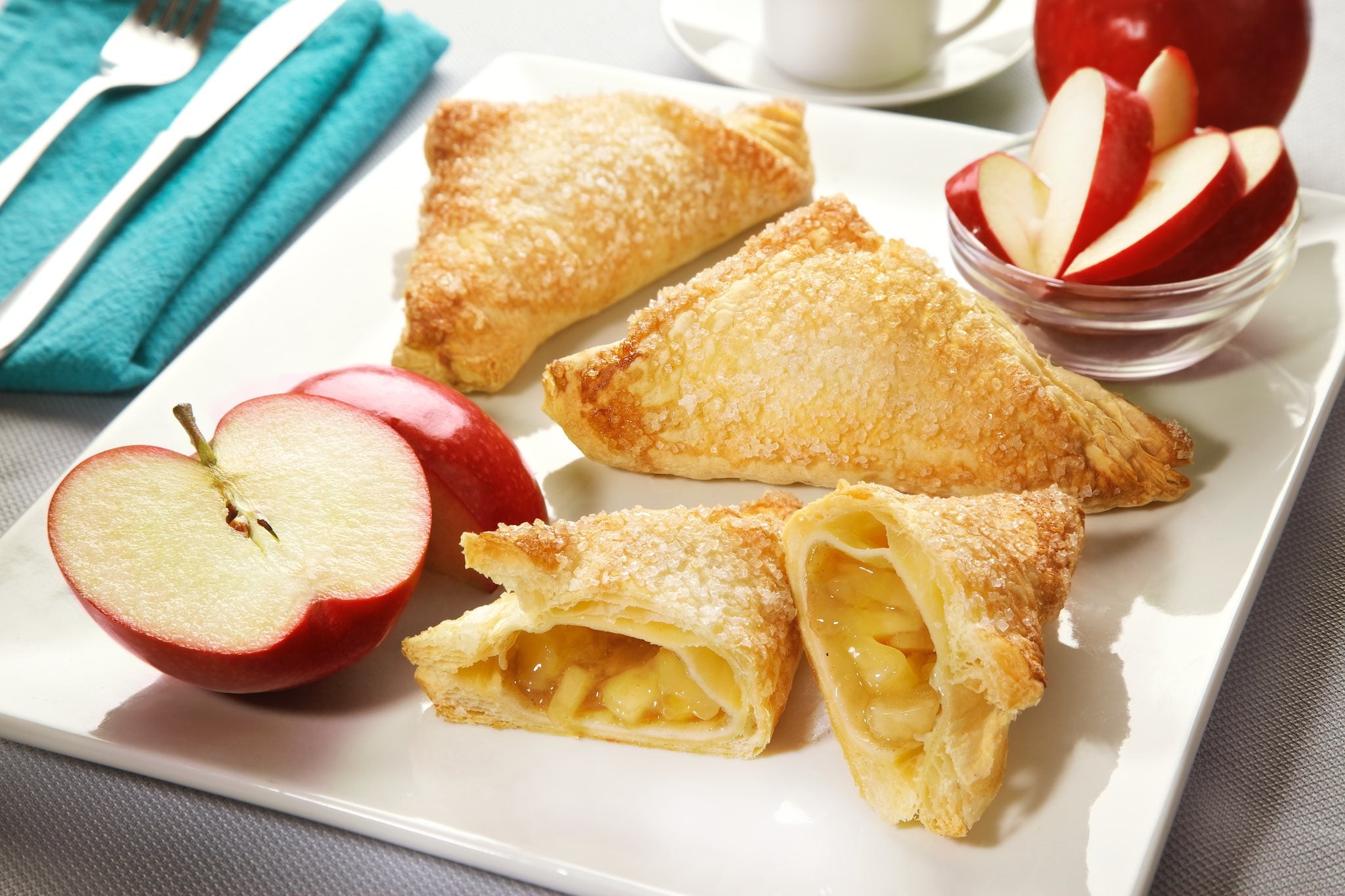 Apple Turnover Pastries 10 Oz 4 Count Freshness Guaranteed
