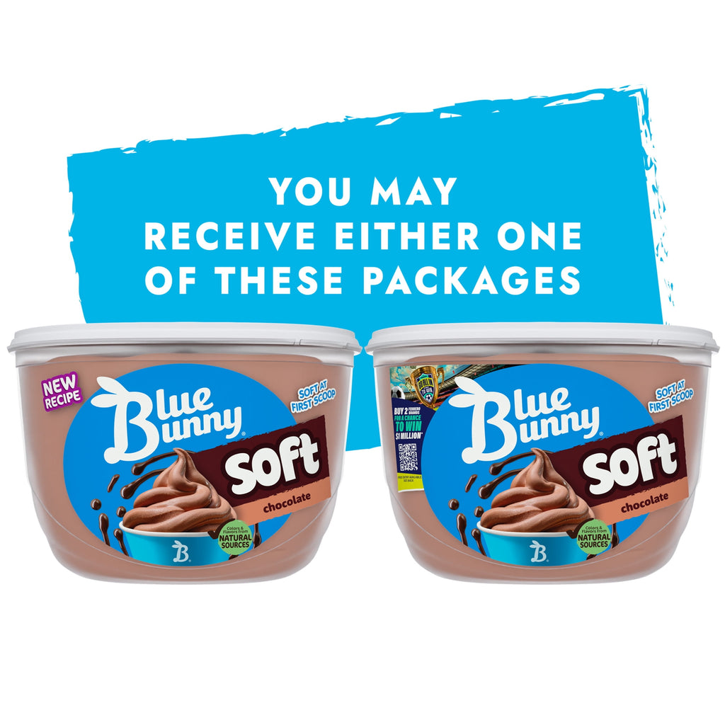 Blue Bunny Soft Chocolate Frozen Dairy Dessert 46 Fl Oz
