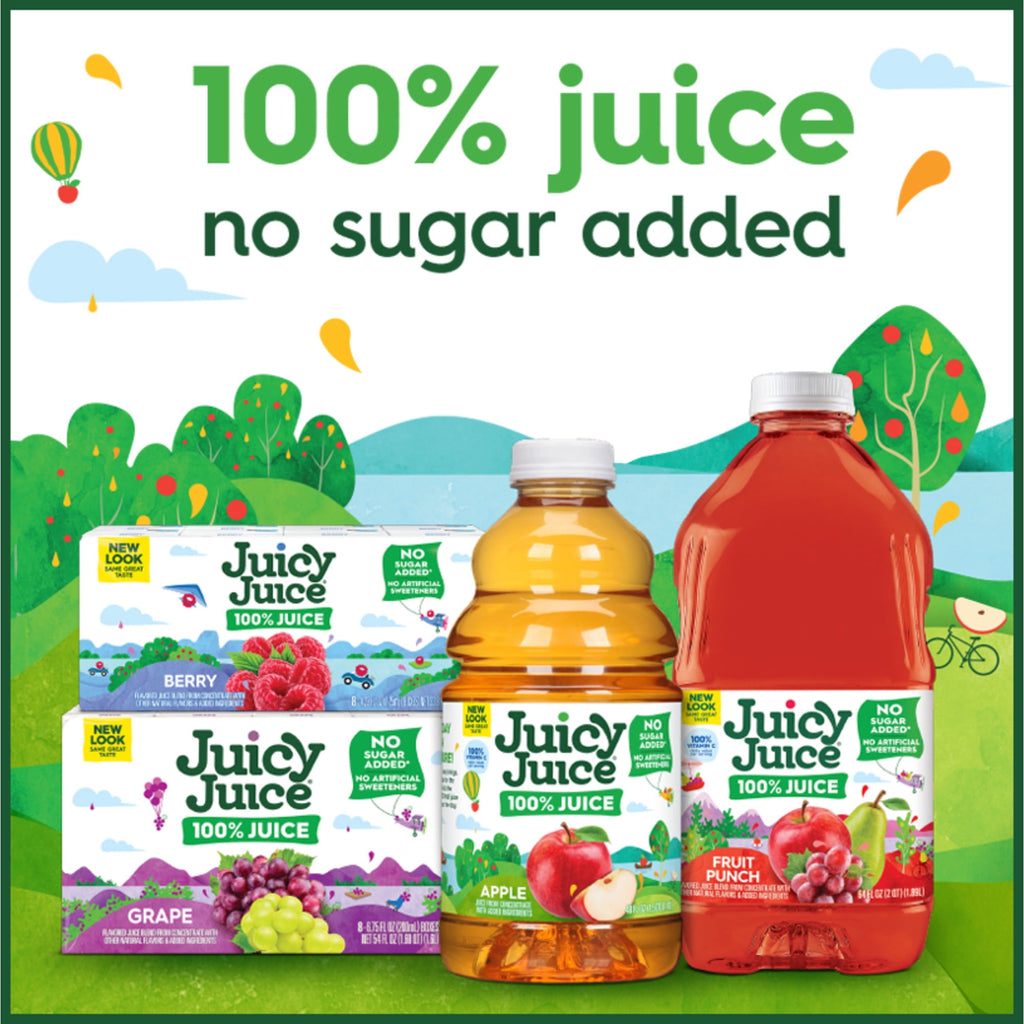 Juicy Juice 100% Fruit Punch Juice 64 fl oz Bottle