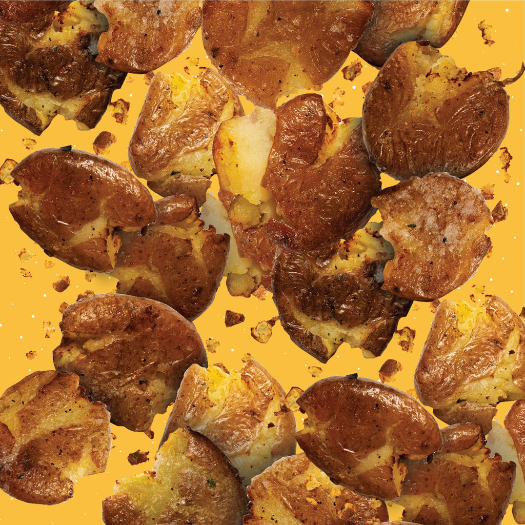 Kinder's Garlic Parmesan Frozen Smashed Potatoes 13 Oz
