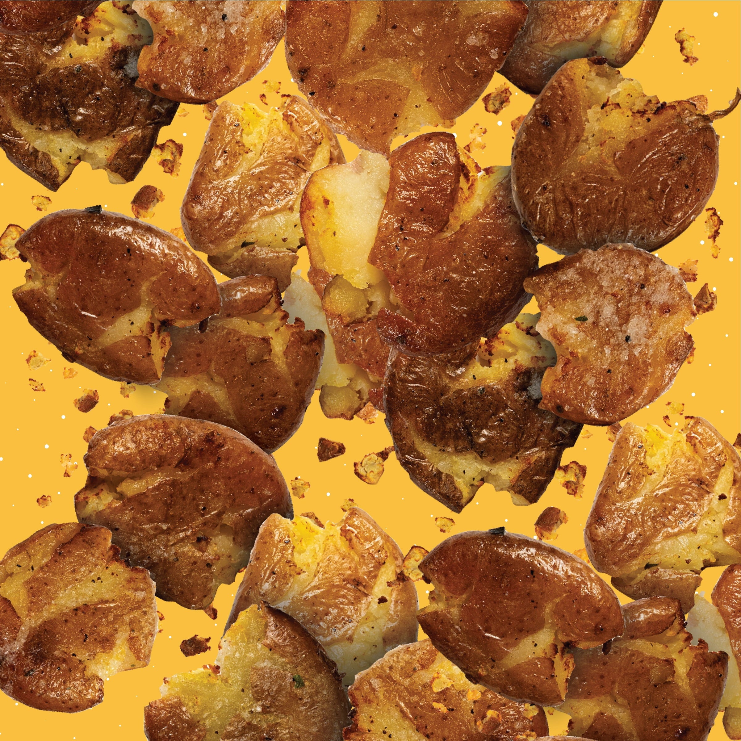 Kinder's Garlic Parmesan Frozen Smashed Potatoes 13 Oz