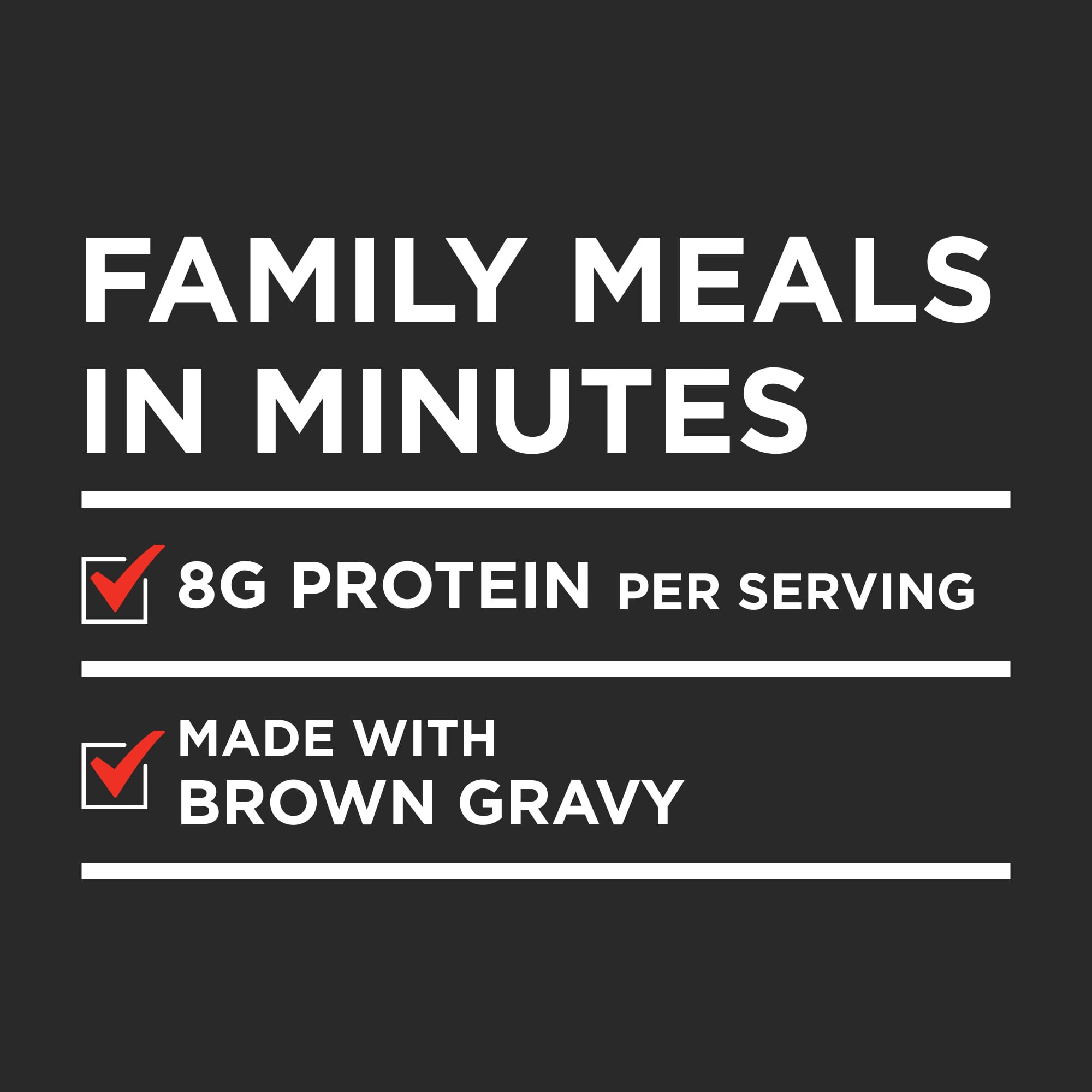 Banquet Salisbury Steaks & Brown Gravy Frozen Family Meal 27 Oz