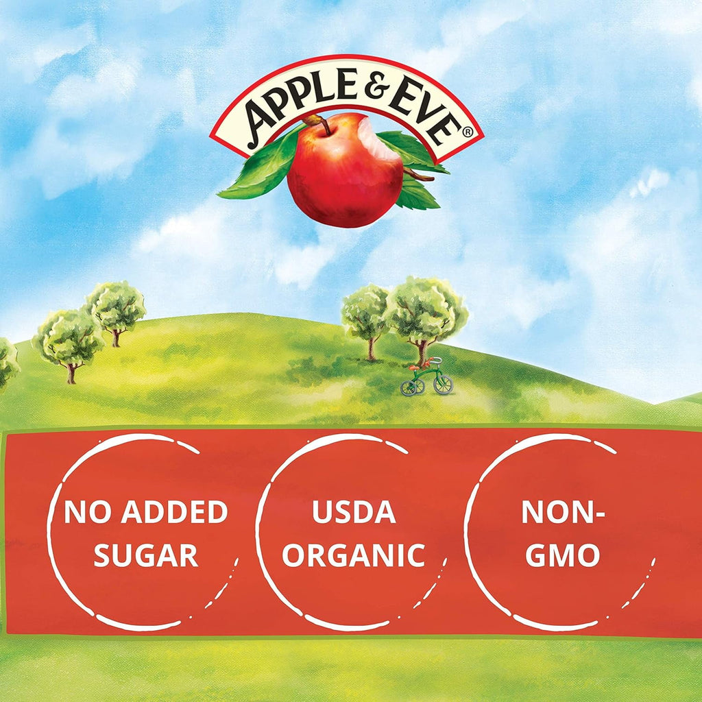 Apple & Eve 100% Apple Juice Pulp-Free 6.75 fl oz 8 Count