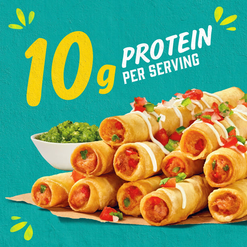 Delimex Chicken & Cheese Taquitos Frozen Snacks 16 Count 19.2 Oz