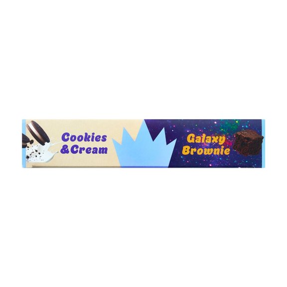 Giant Bakery Cookies Cookies and Cream Galaxy Brownie 11 Oz 2 Count King Krumb