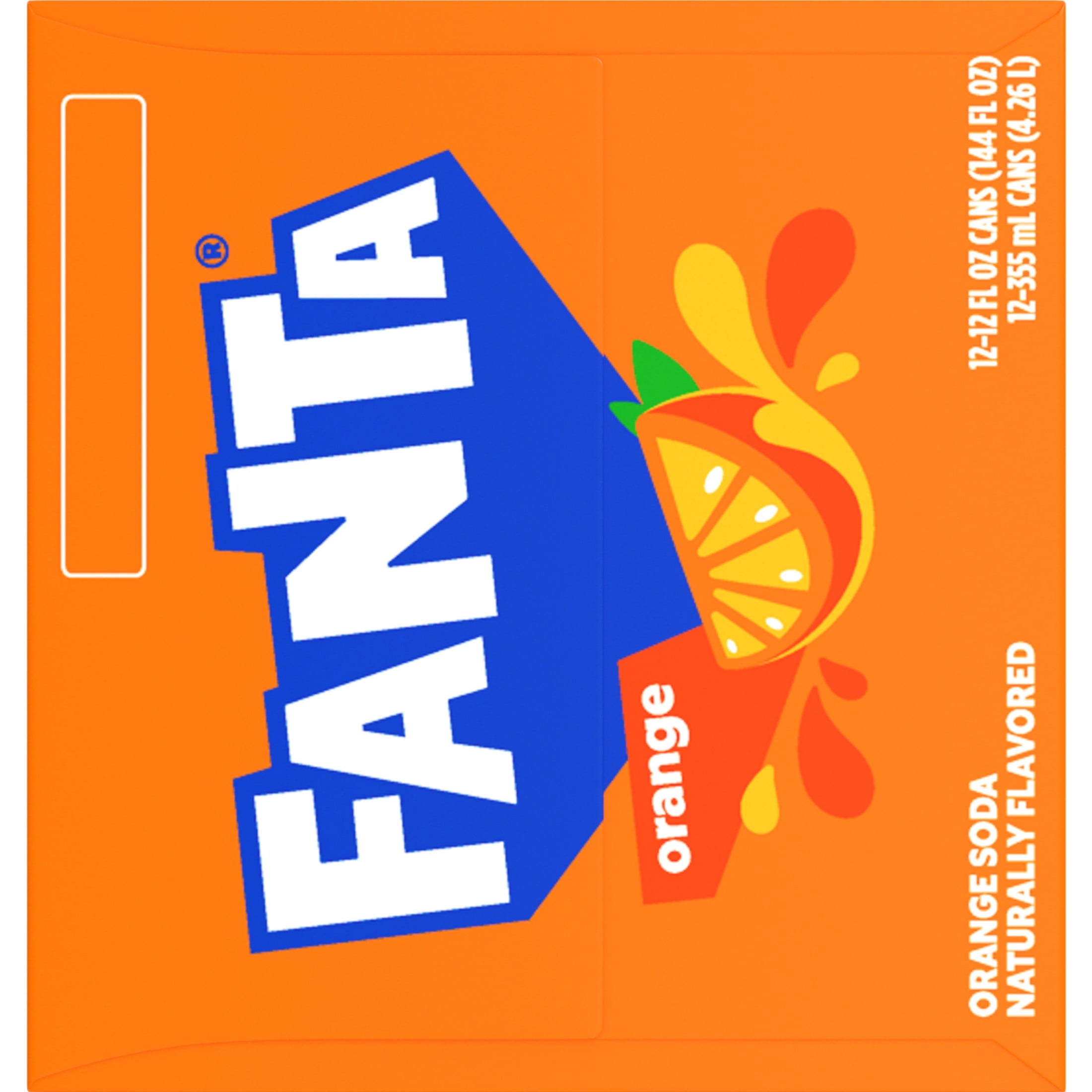 Fanta Orange Soda Pop Fridge Pack Cans 12 Fl Oz 12 Pack