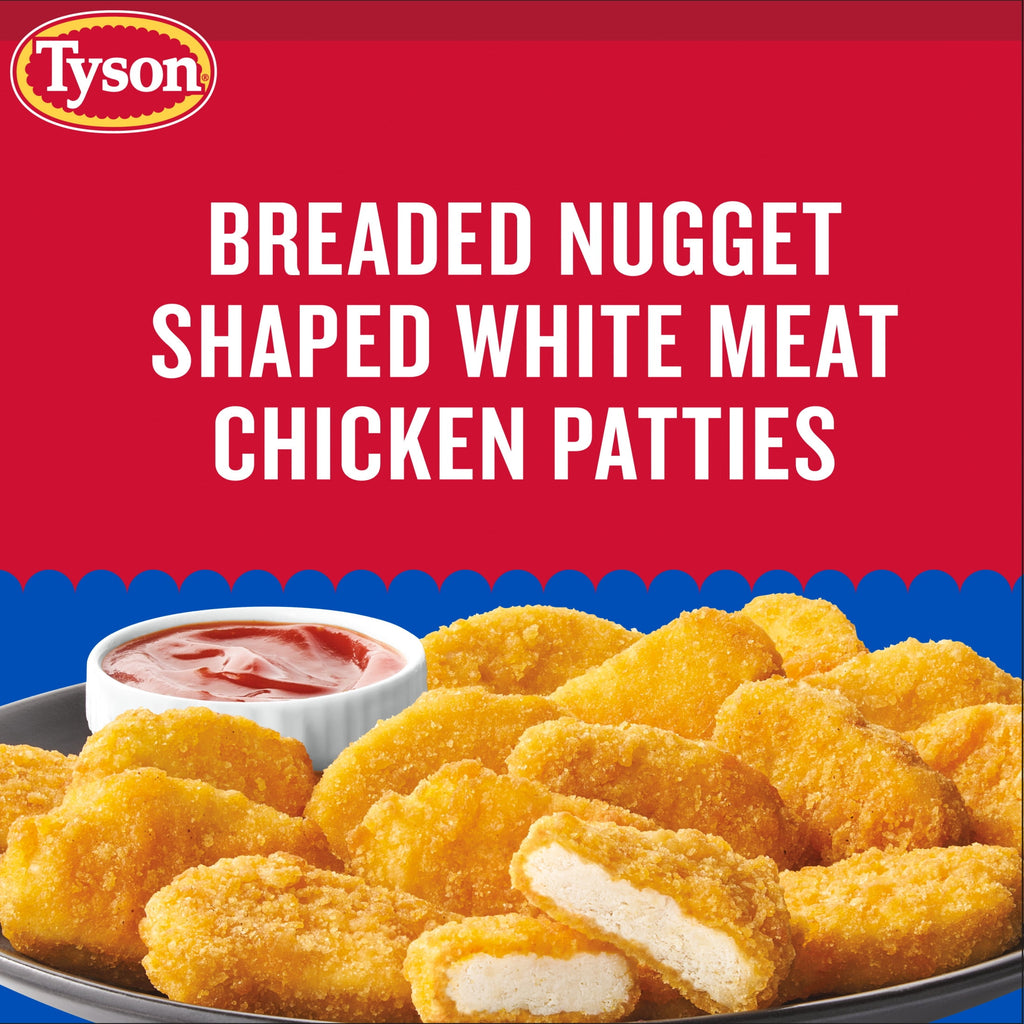 Tyson Frozen White Meat Chicken Nuggets Family Pack 64 Oz