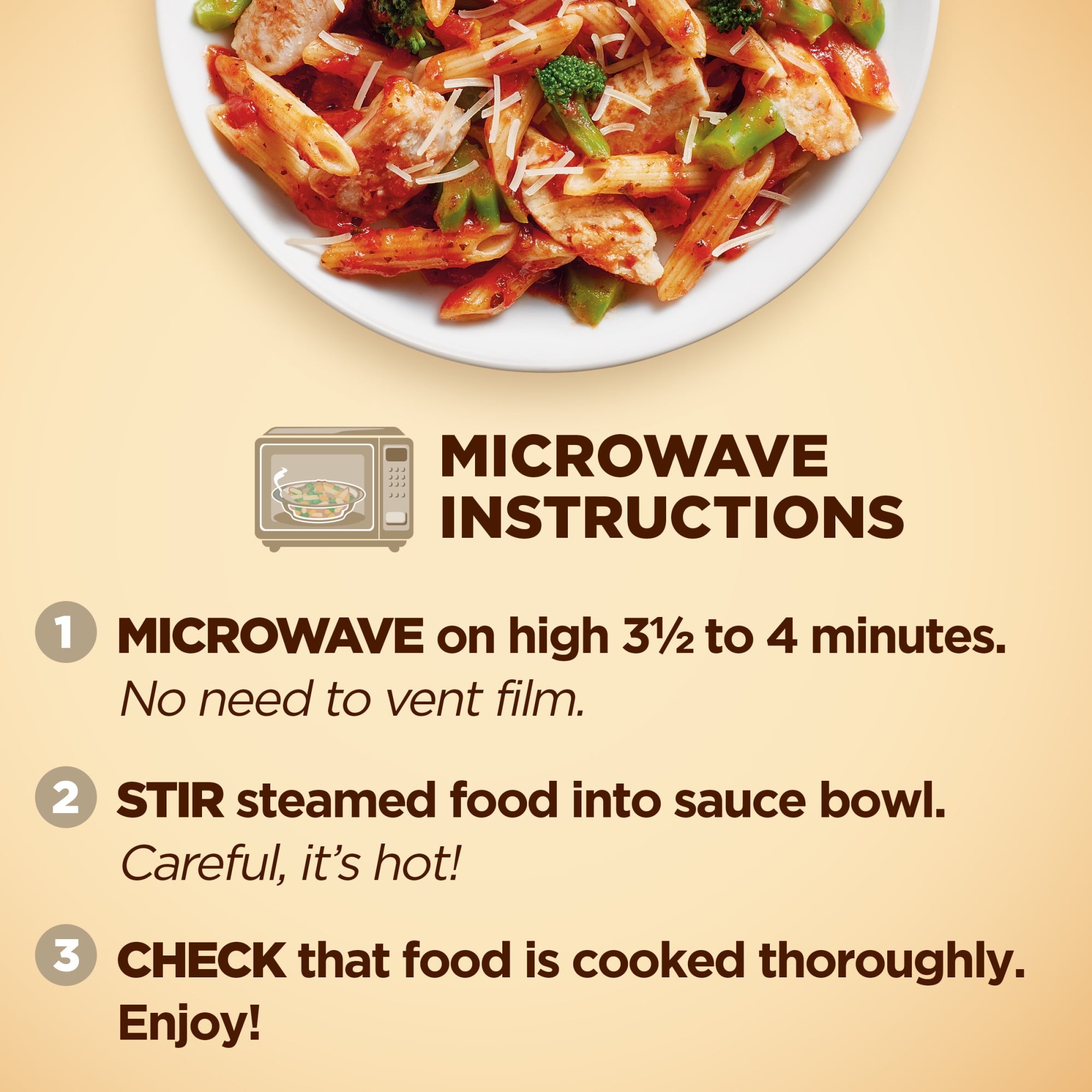 Healthy Choice Cafe Steamers Grilled Chicken Marinara With Parmesan Frozen Meal 9.5 Oz