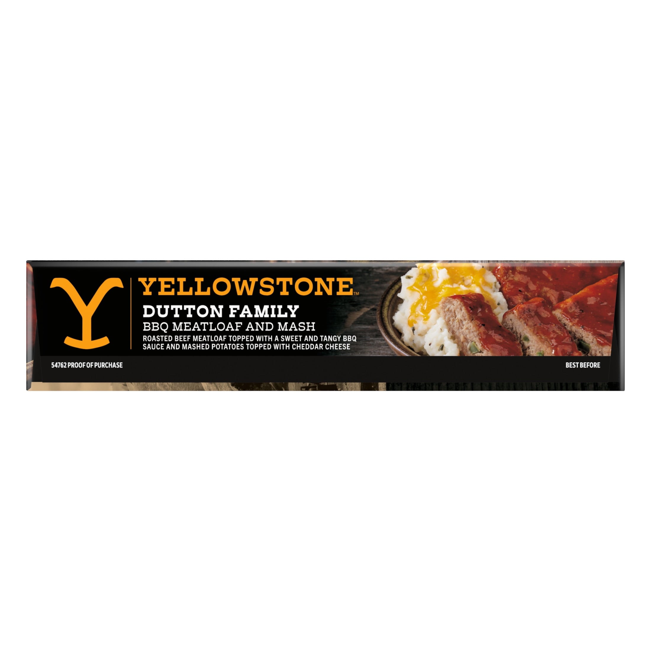 Yellowstone BBQ Meatloaf & Mashed Potatoes Frozen Meal 13.5 Oz