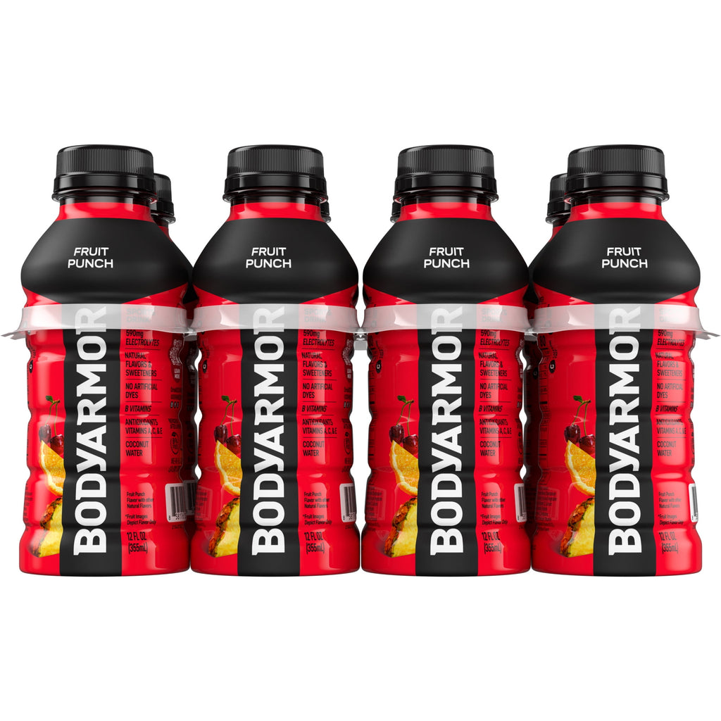 BODYARMOR Fruit Punch Electrolyte Sports Drink 12 fl oz 8 Pack